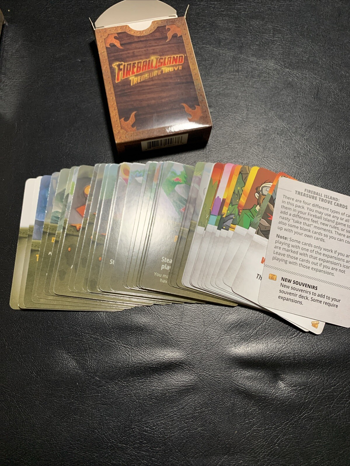 Fireball Island Treasure Trove Campaign Kickstarter Promo Used Complete