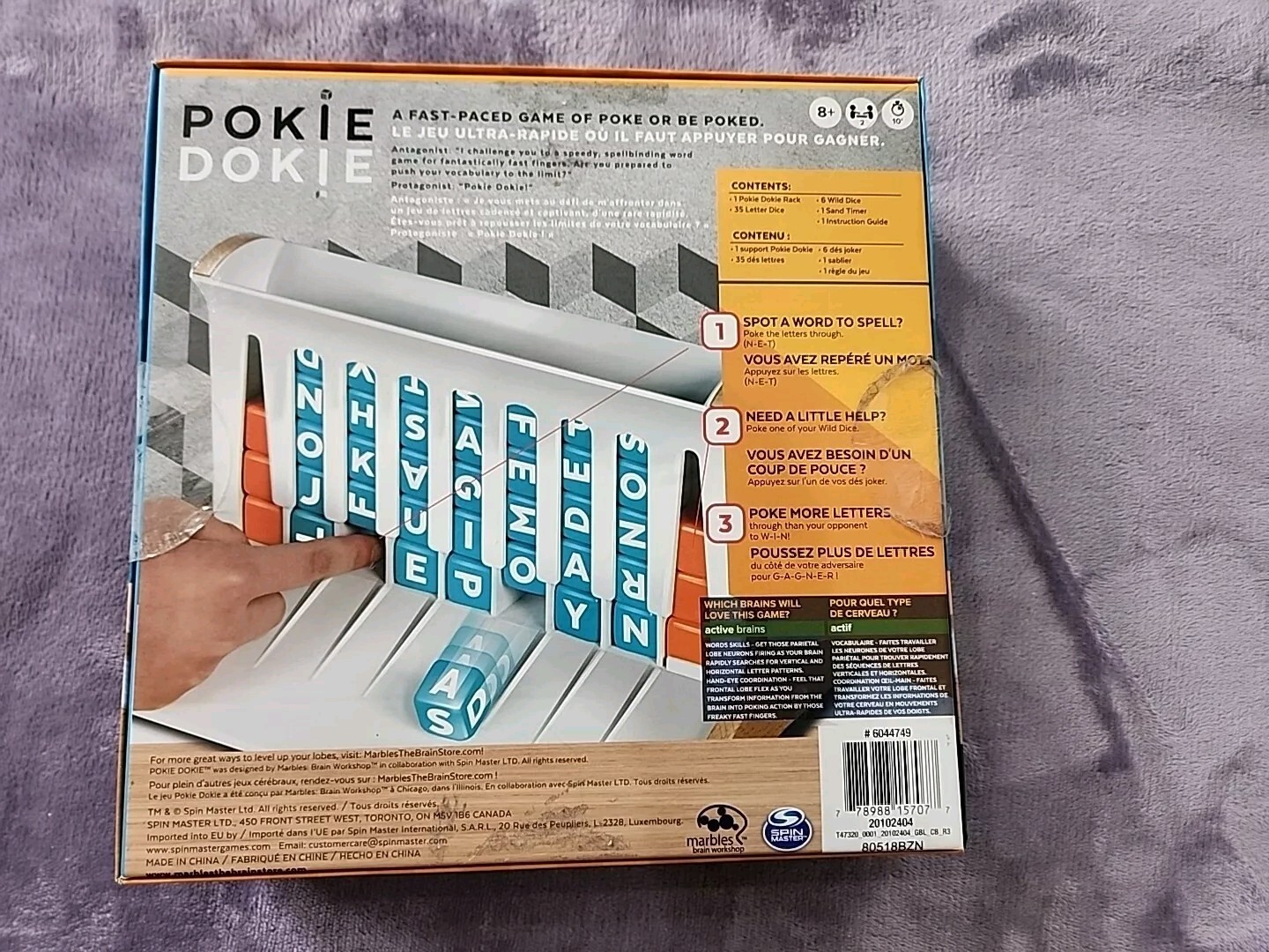 Pokie Dokie Game by Marbles Brain Workshop: A Fast-Paced Word Building Game