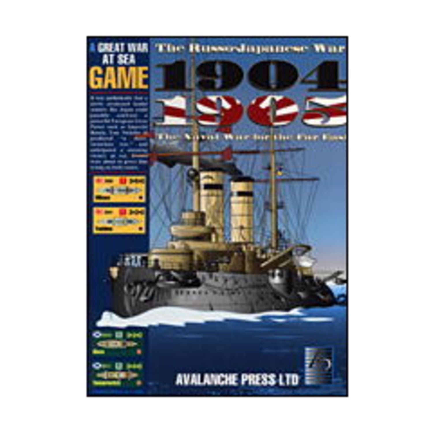 Wargame Great War at Sea #3 – The Russo-Japanese War 1904-1905 (1 Box SW (New)