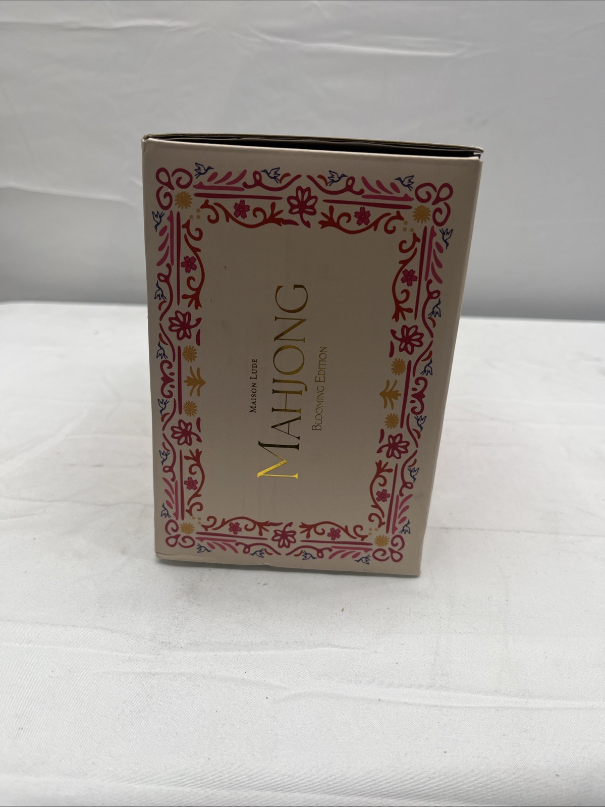Maison Lude Cirquejong Mahjong Tiles 160 Piece Set with Carrying Case Blooming