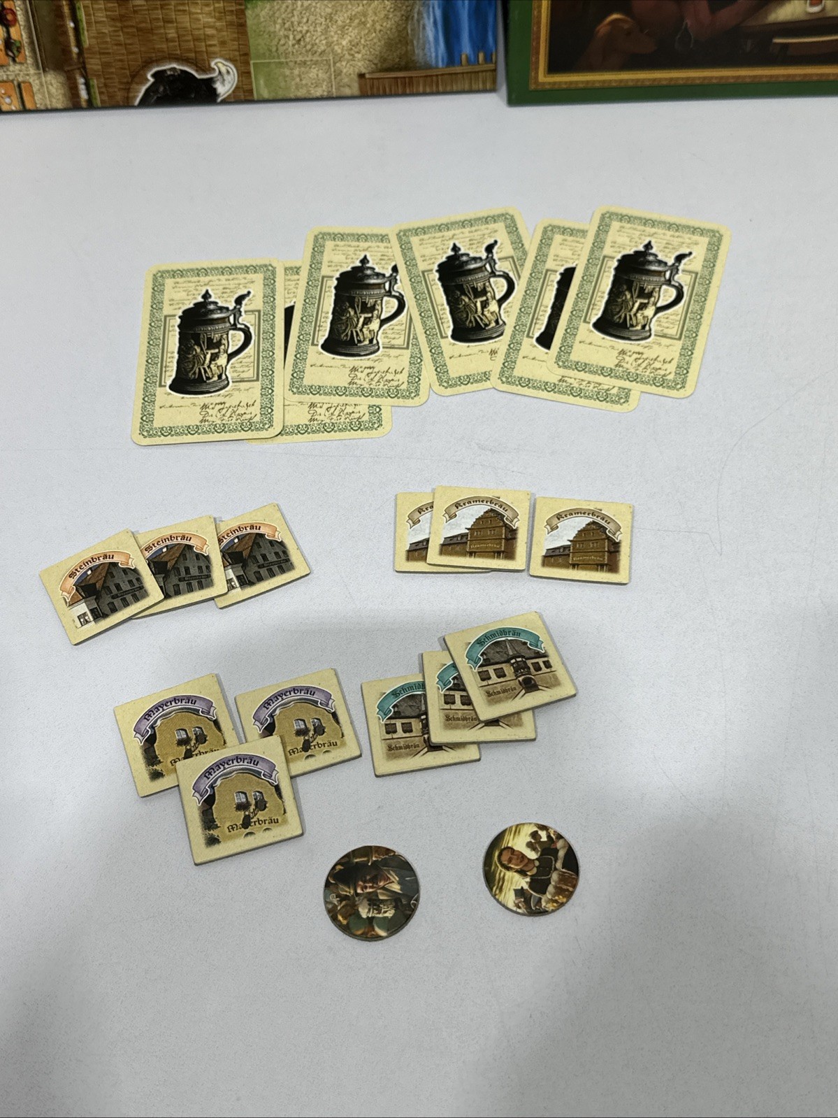 Goldbrau Board Game Rio Grande 2004 Euro Strategy Beer Theme