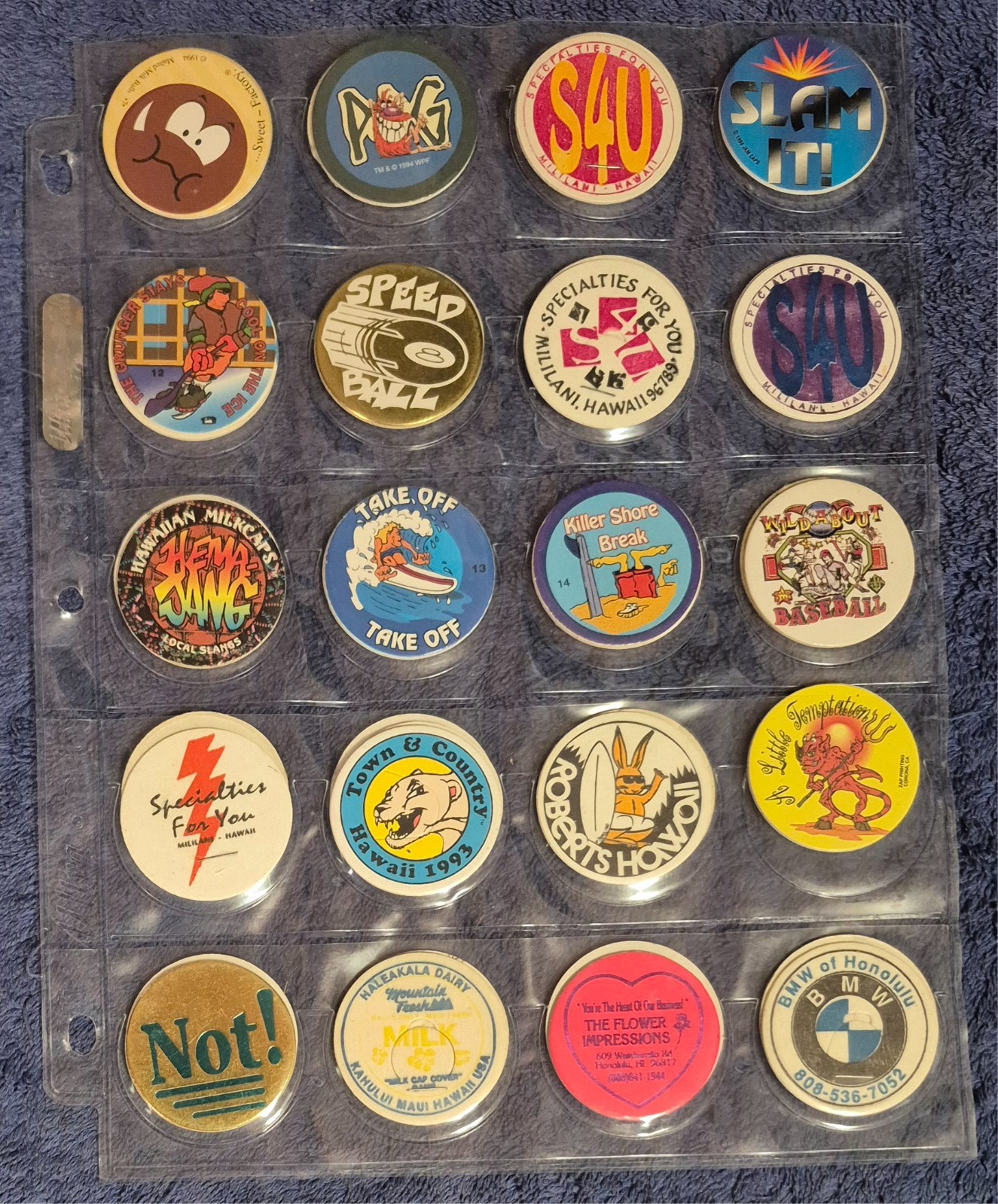 POGS LOT 229 TOTAL IN POCKET PAGES + TRAPPER KEEPER BINDER JOTS SNAPS CAPS