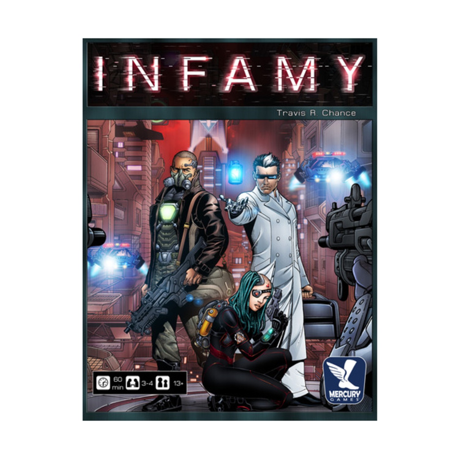 Mercury Boardgame Infamy Box Fair/EX