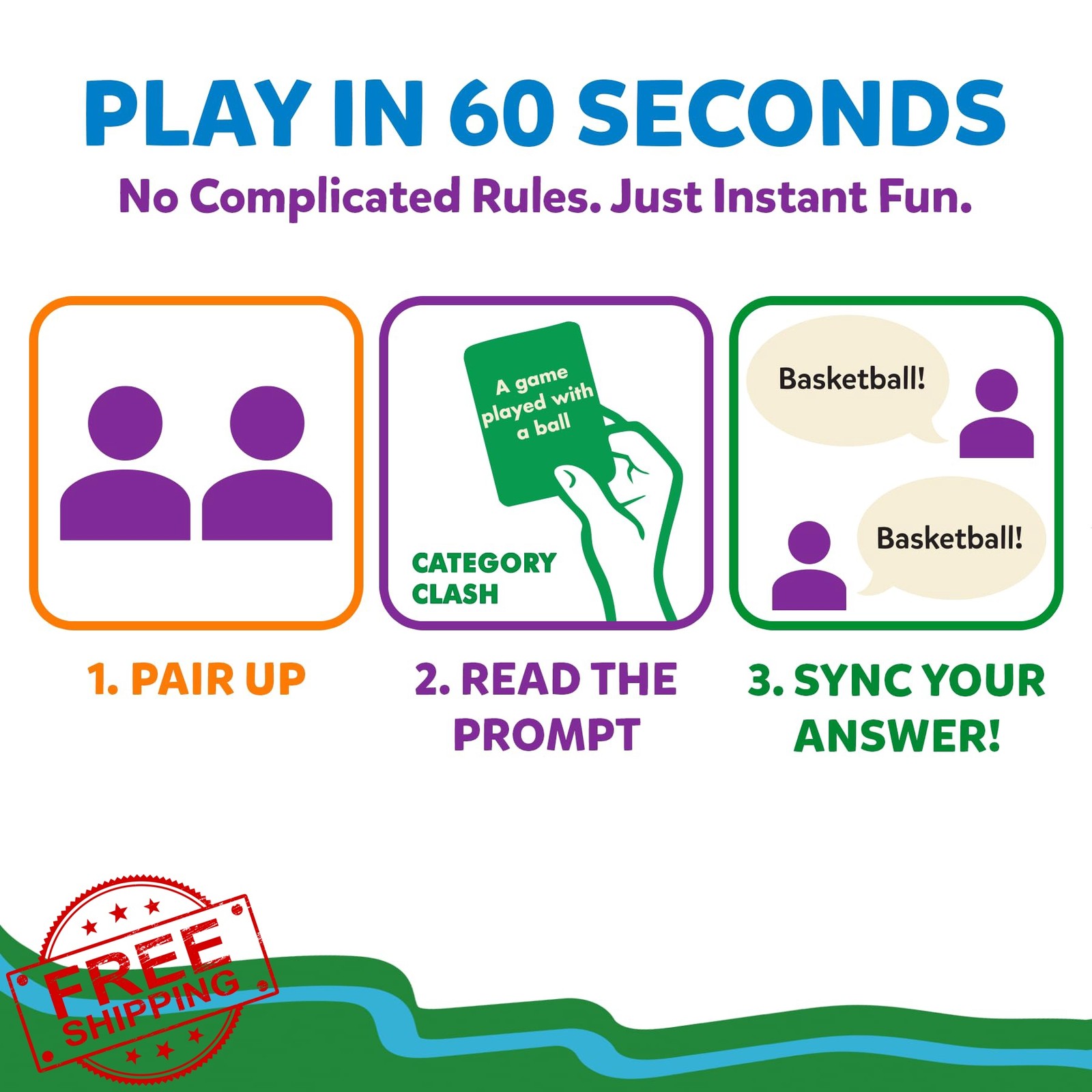 Gouda Games Sync or Sink Card Game