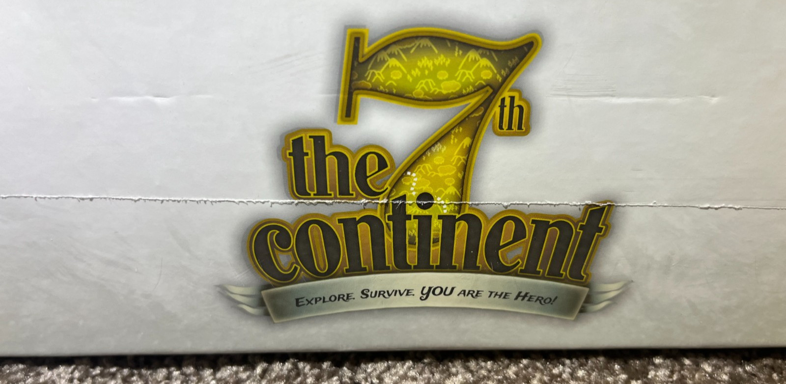 LOT – The 7th Continent board game + What Goes Up expansion NEW, NIS