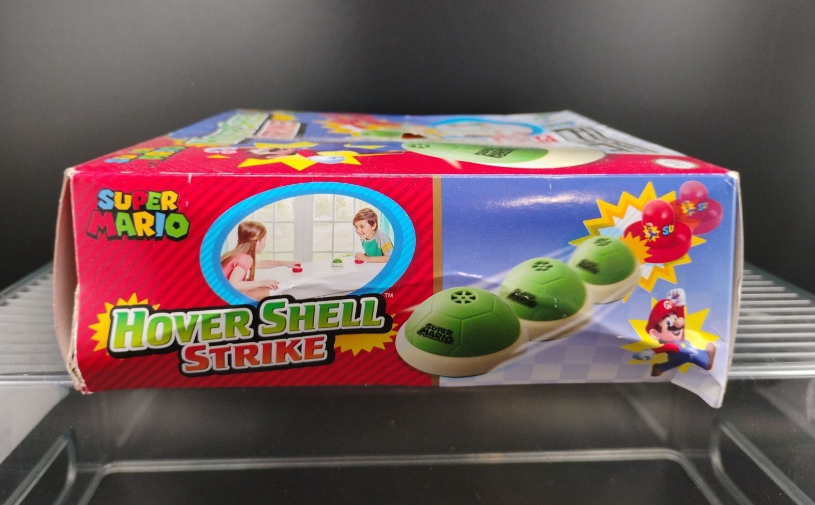 Super Mario Hover Shell Strike Air Hockey Game Set