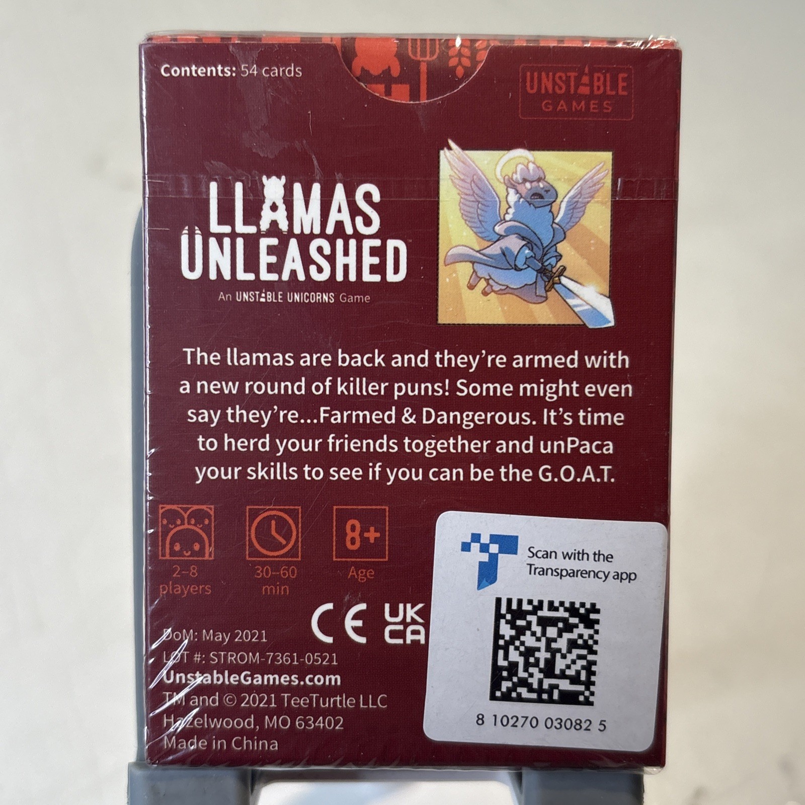 Llamas Unleashed – Farmed and Dangerous Board Game Expansion New