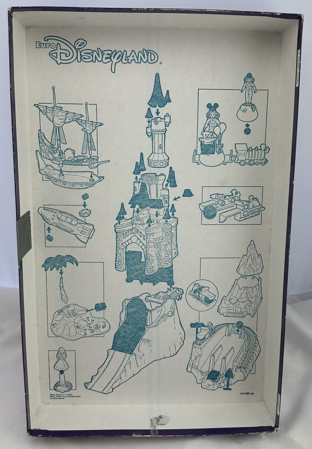 1992 Euro Disneyland Game by Milton Bradley Complete in Great Cond FREE SHIPPING
