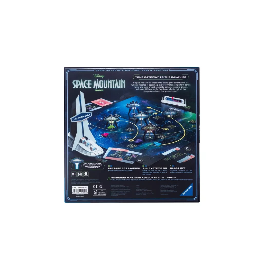 Disney Space Mountain, All Systems Go – an Exciting Racing Game Based on The Cla