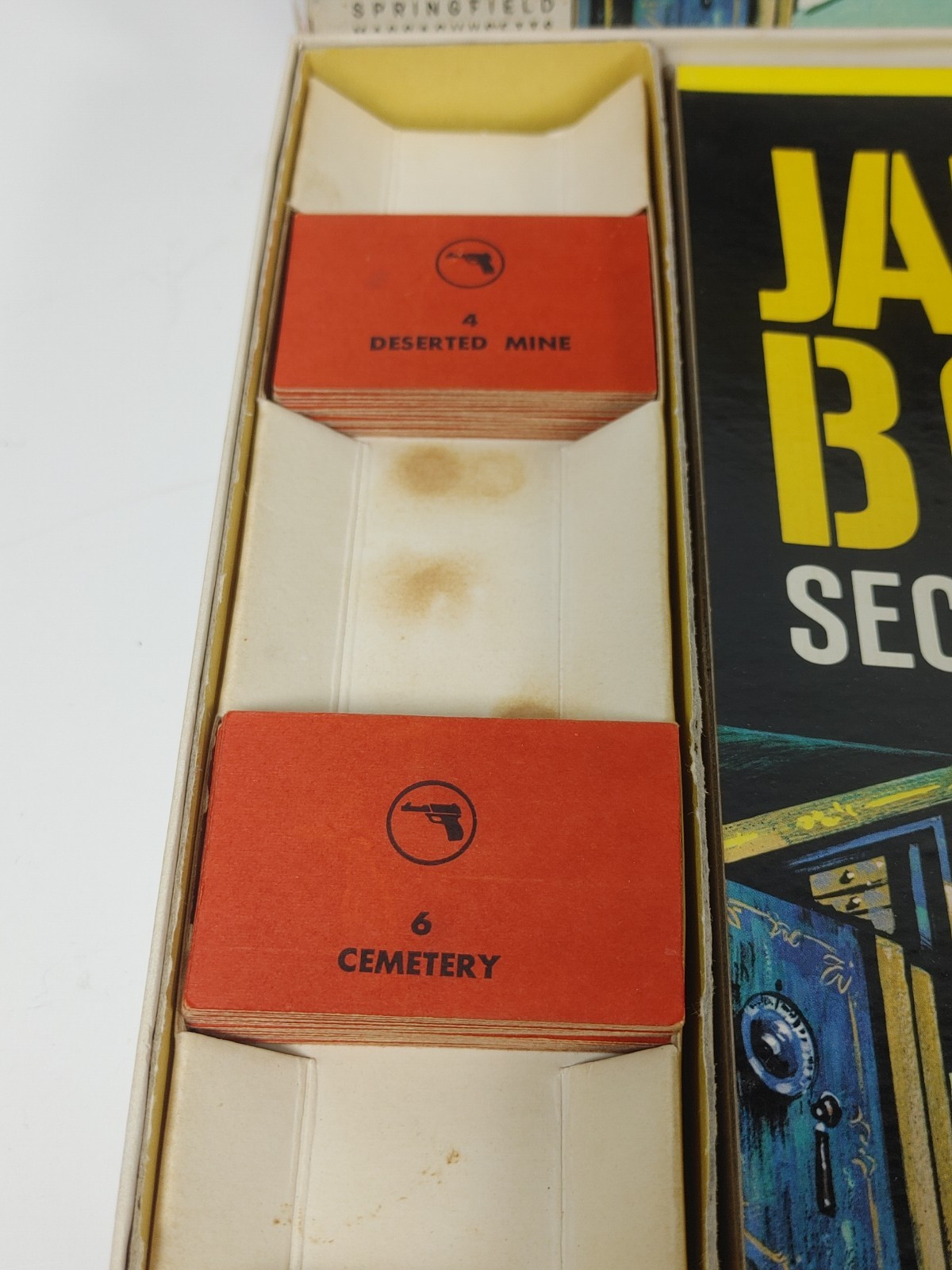 1964 James Bond Secret Agent 007 Board Game Complete Vintage Spy Milton Bradley