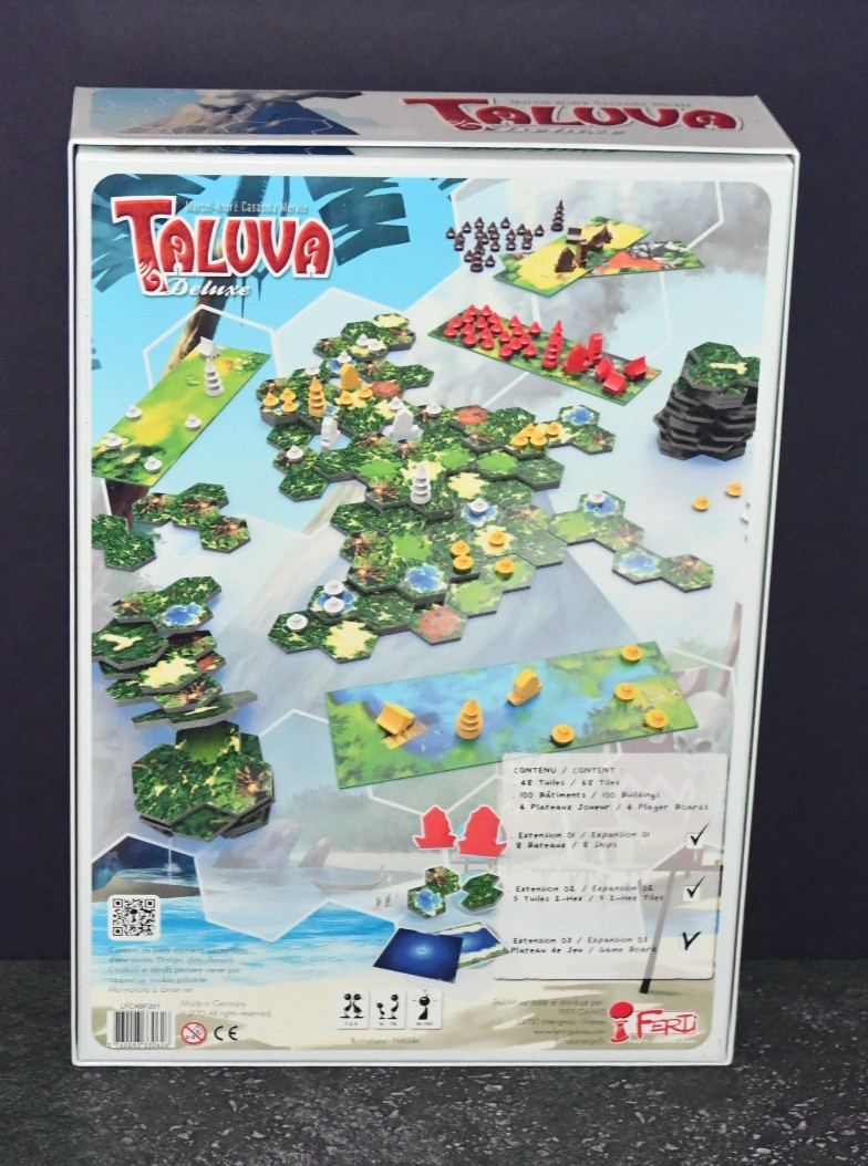 Taluva Deluxe Ferti Games VG+ (Rare/OOP)