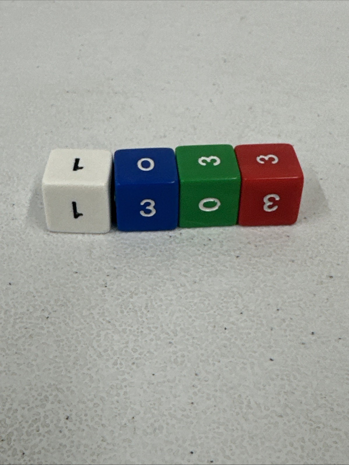 Progressive Games Boardgame Action All Pro Football Replacement Dice