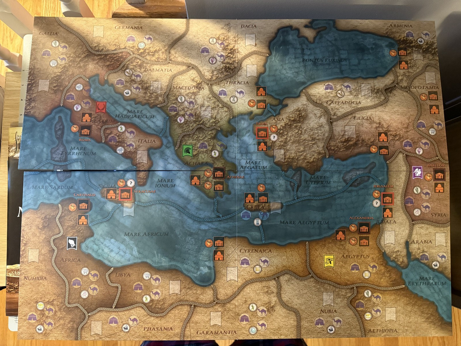 Mare Nostrum 2 games- Atlas and Empire (Open Box)