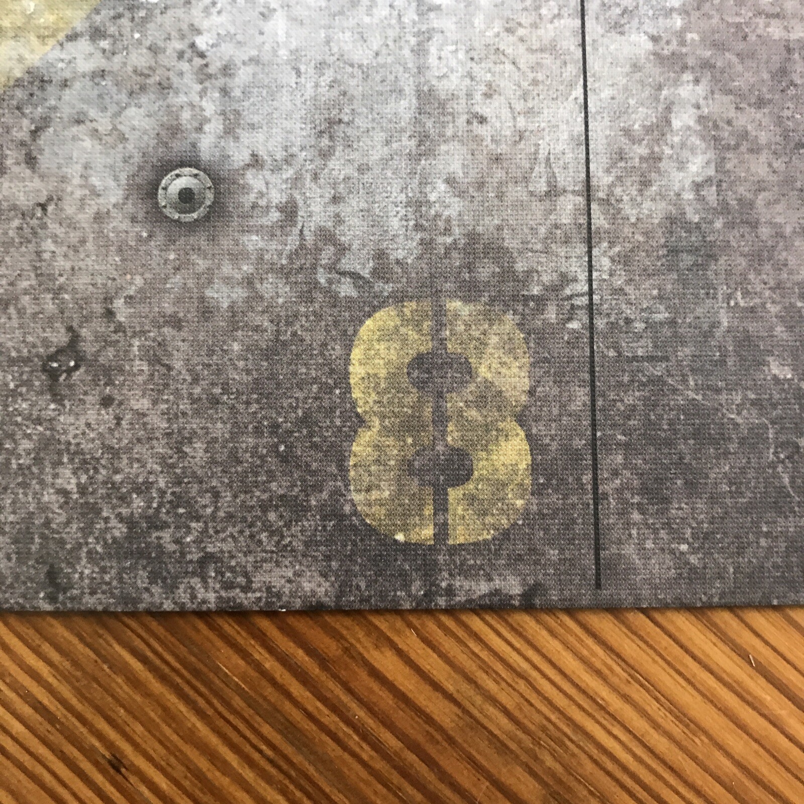 Set Lot 9 Dust Tactics 11” Square Metal Snow Landing Pads Game Boards
