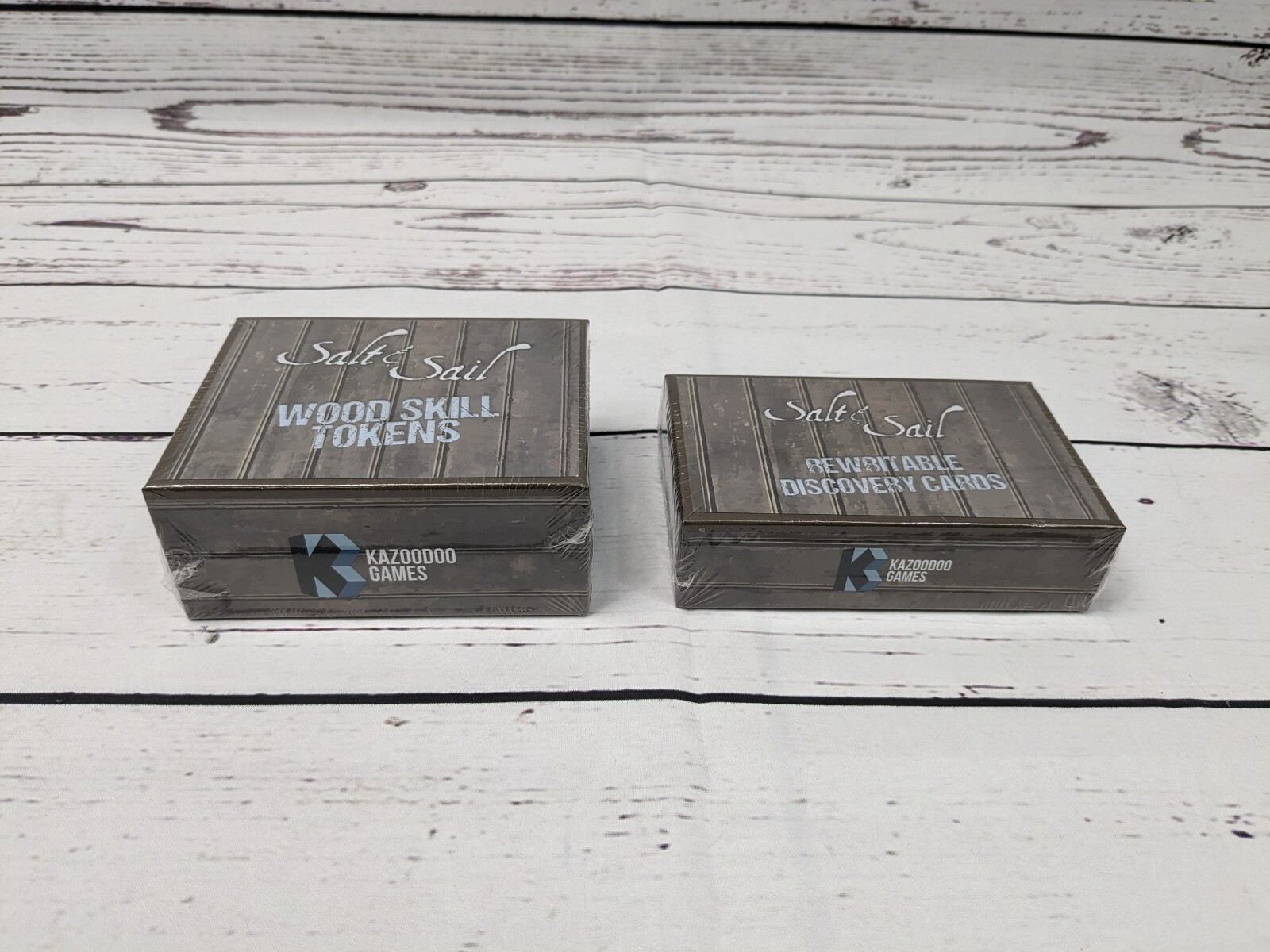 Salt & Sail Deluxe Kickstarter Limited Edition Upgrades by Kazoodoo Games NIS