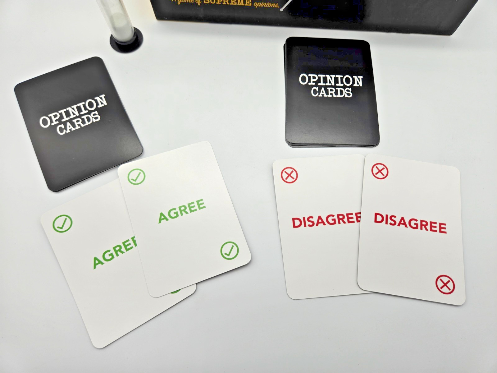 I Dissent Board Game of Supreme Opinions Ruth Bader Ginsberg Complete Cards
