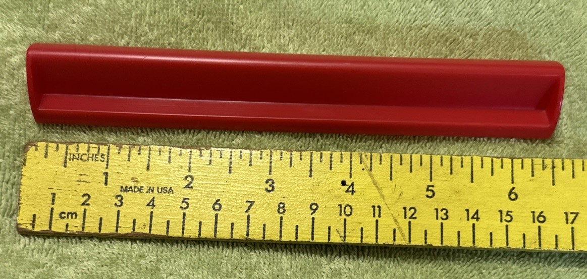 2013 Scrabble Board Game Replacement Piece Red Tile Tray
