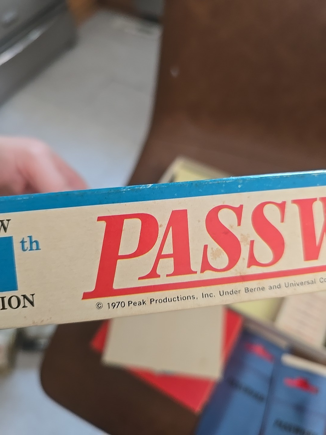 Vintage 1970 Milton Bradley Password Game Eleventh Edition Game #4260 – Complete