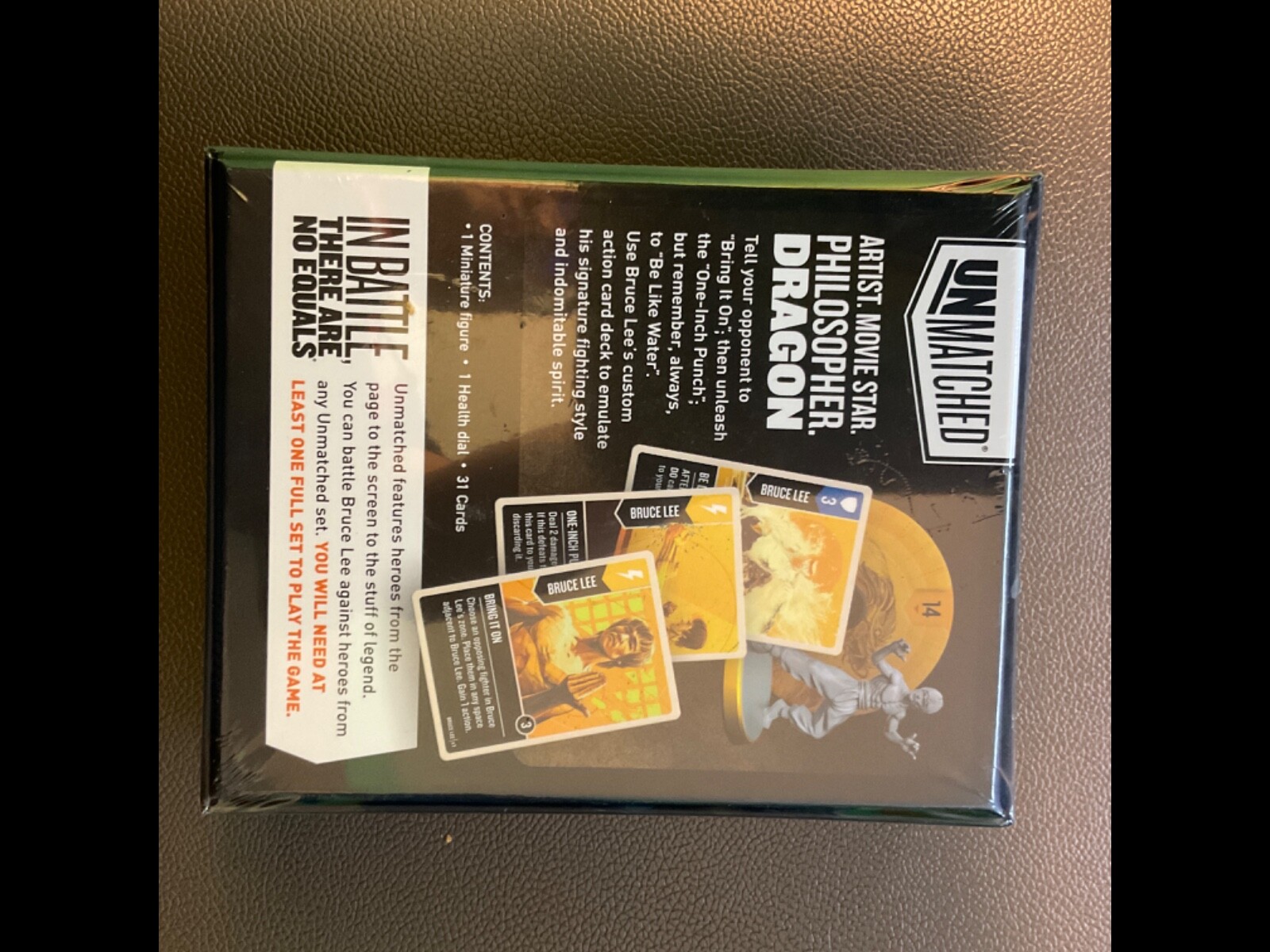 Unmatched Bruce Lee Expansion: Brand NEW Unopened, Very rare OOP