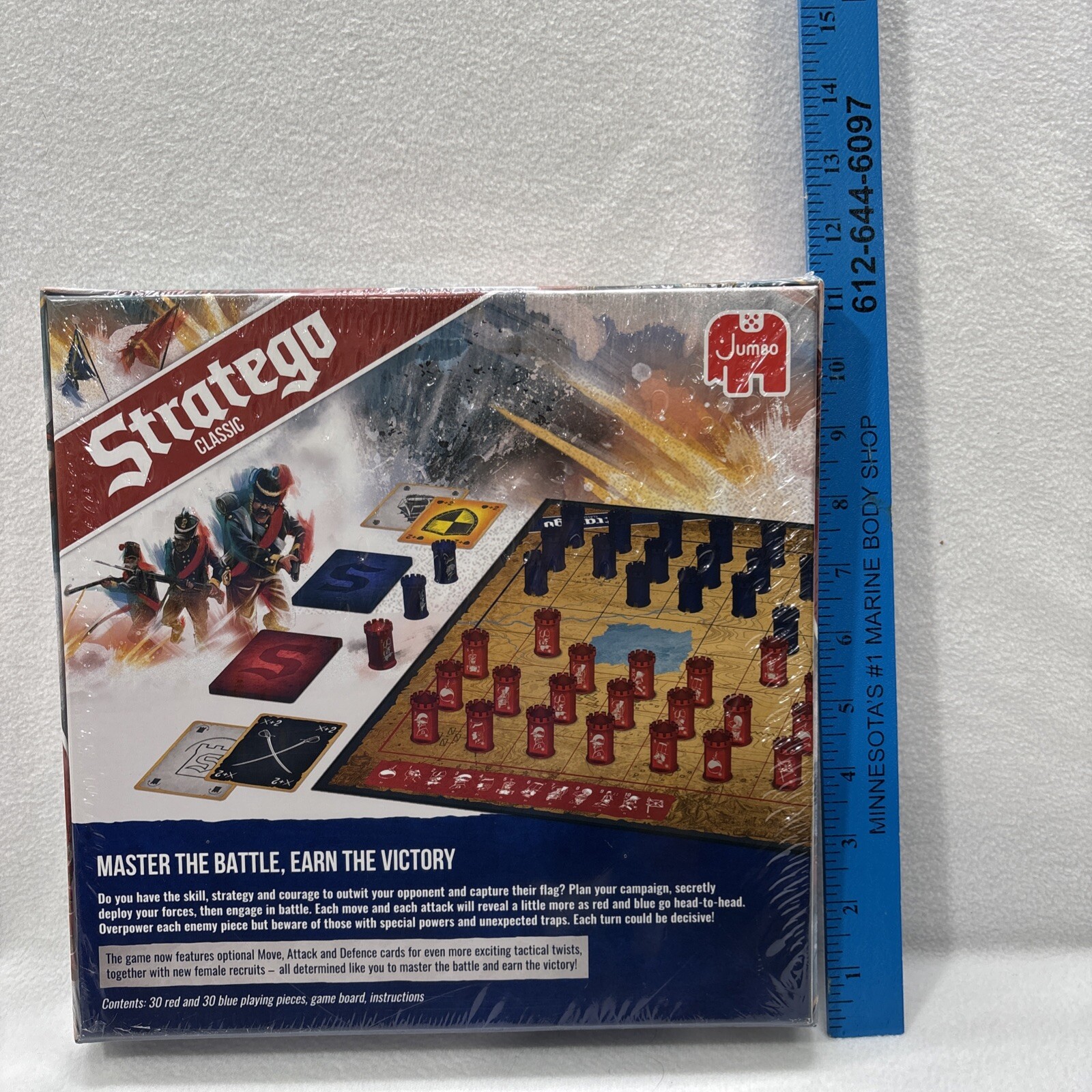 Stratego Classic Board Game War Strategy Game For 2 Players New Sealed