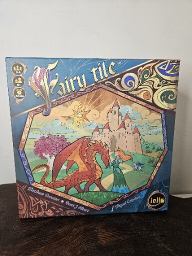 2018 IELLO Fairy Tile Game Strategy Adventure Board Game CIB Adult Owned