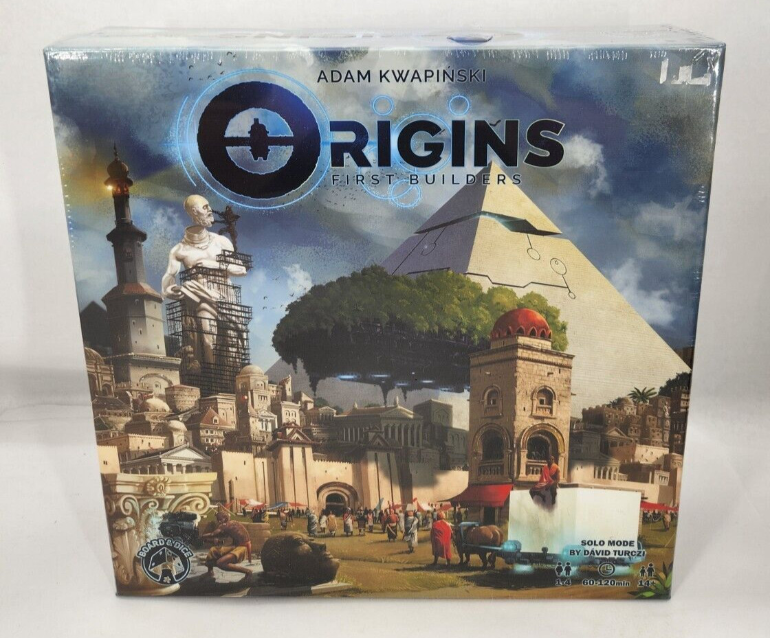 Origins First Builders Board Game New in Shrink by Adam Kwapinski