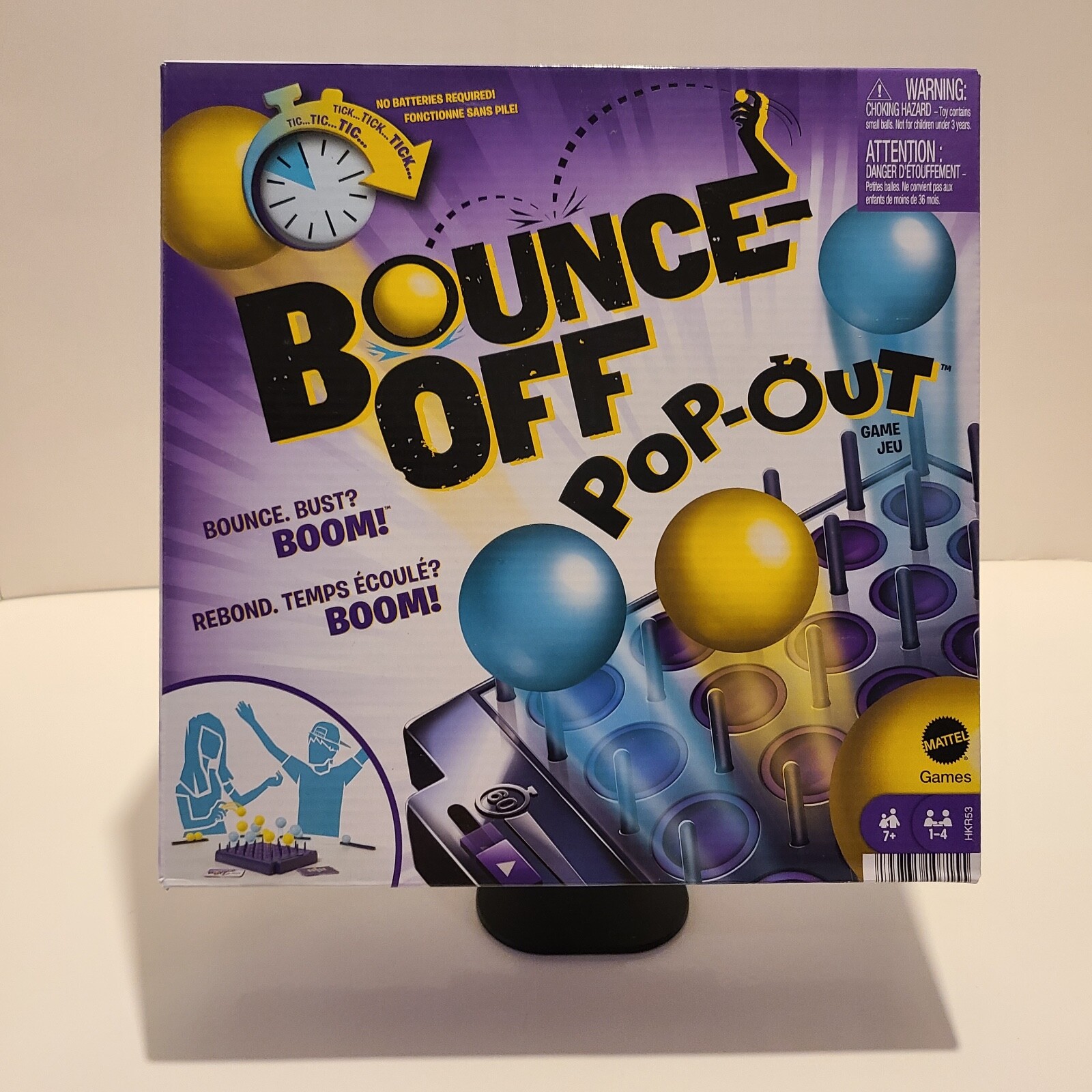Bounce-Off Pop-Out Party Game. No Batteries Required by Mattel Games.