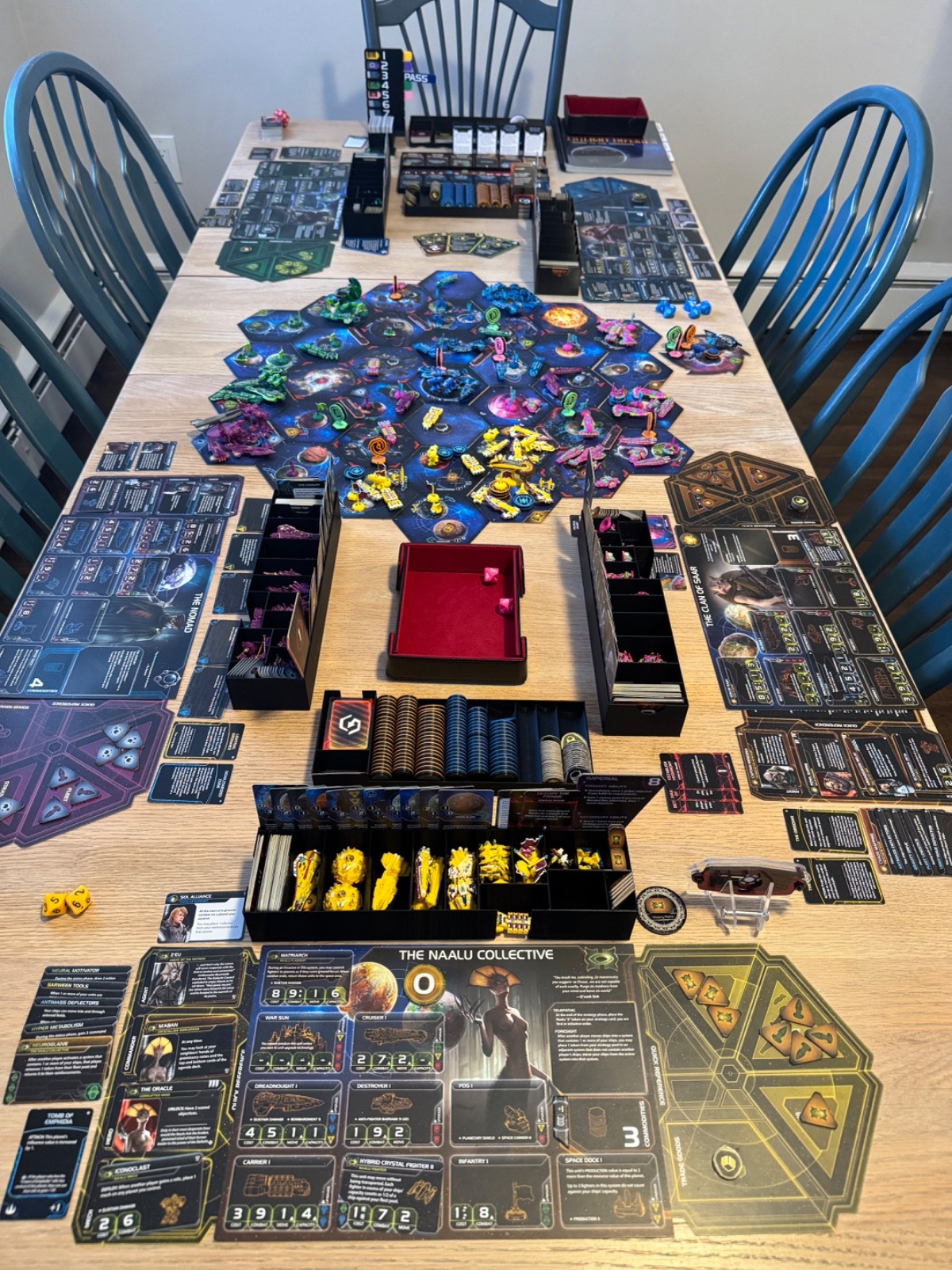 Organizer Inserts for Twilight Imperium 4 + Prophecy of Kings + Thunder’s Edge