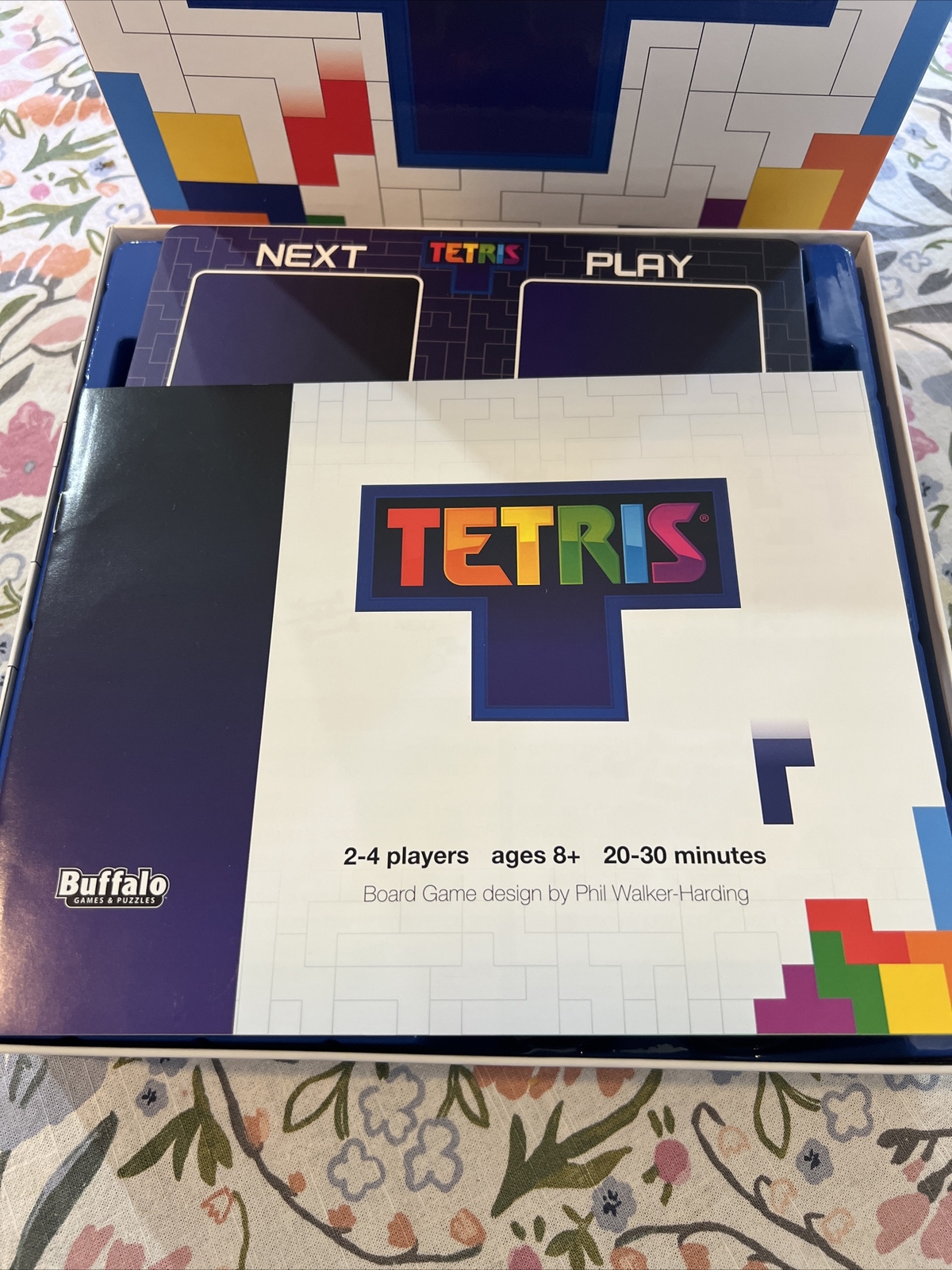 TETRIS Puzzle Matrix Tower Strategy Game 2-4 Players Ages 8+ Buffalo 2021