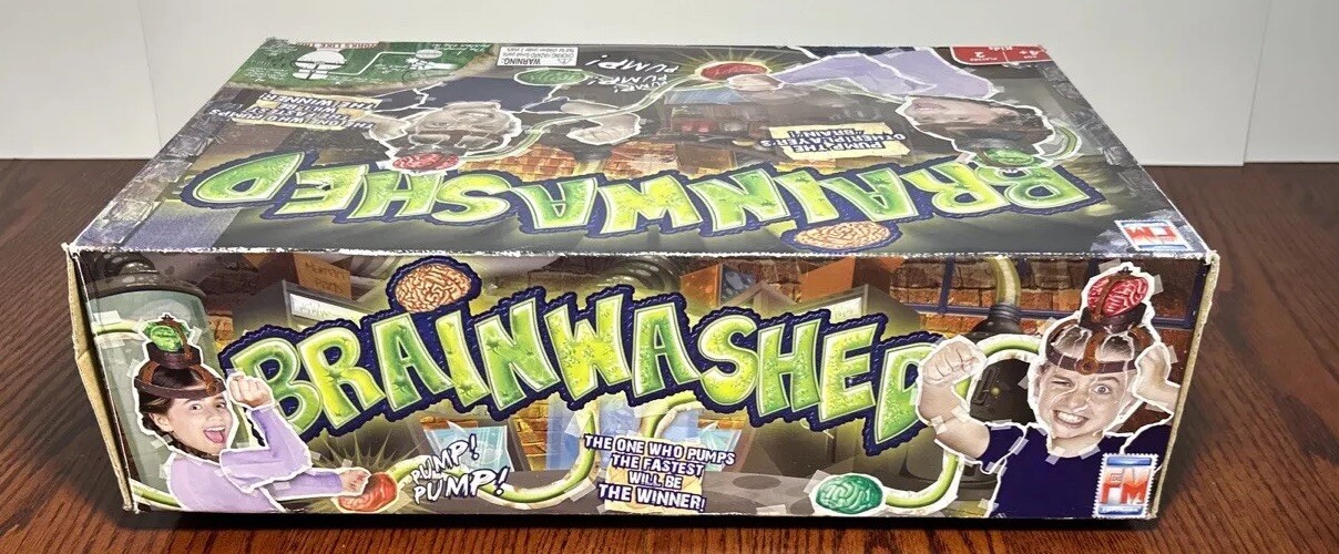 Fotorama Rare, Vtg. Brainwashed Skill And Action Game, Complete