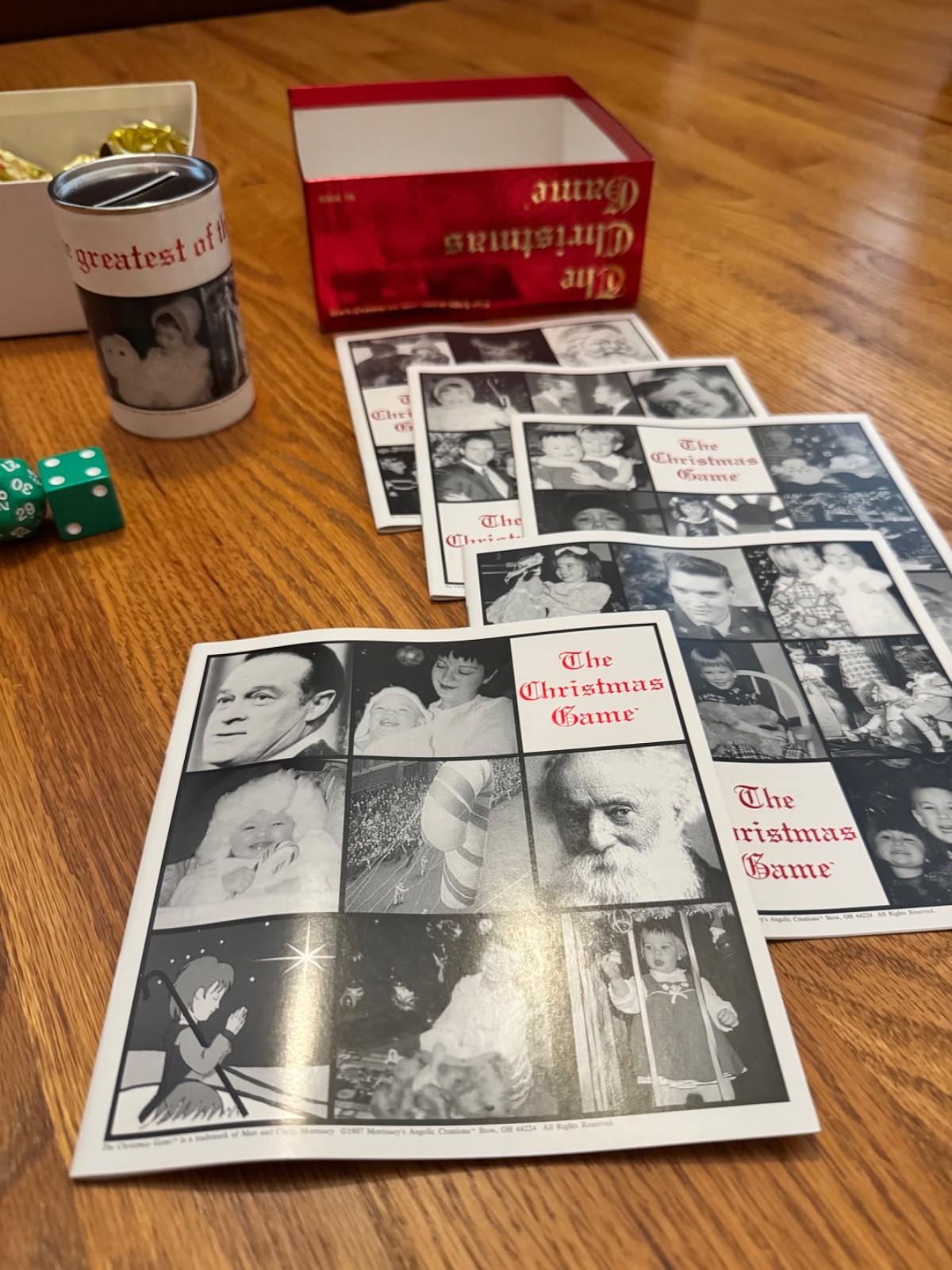 BRAND NEW! VINTAGE The Christmas Game. Holiday Games. 100% COMPLETE! Clean
