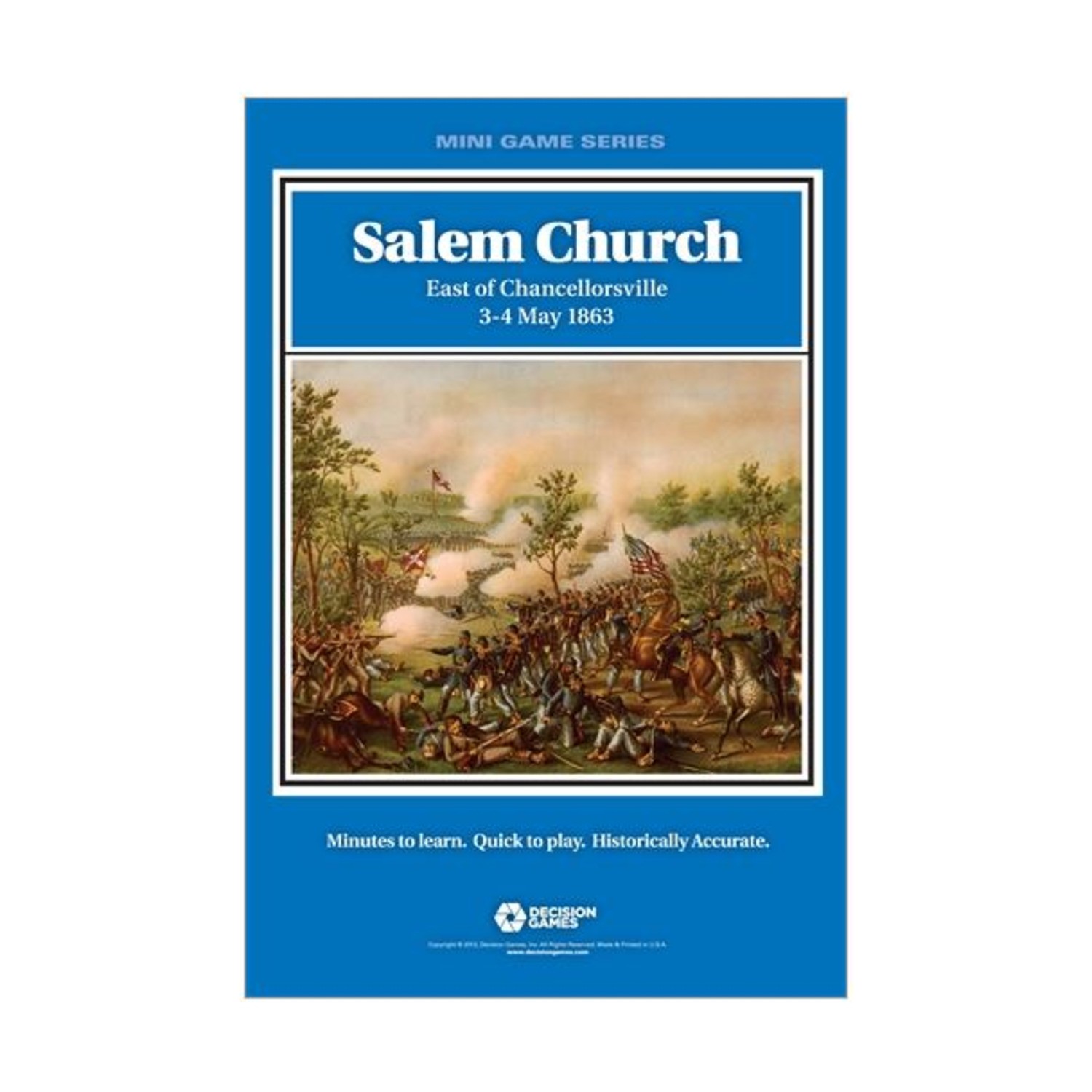 Decision Games Mini Game Series Salem Church – East of Chancellorsville Bag New