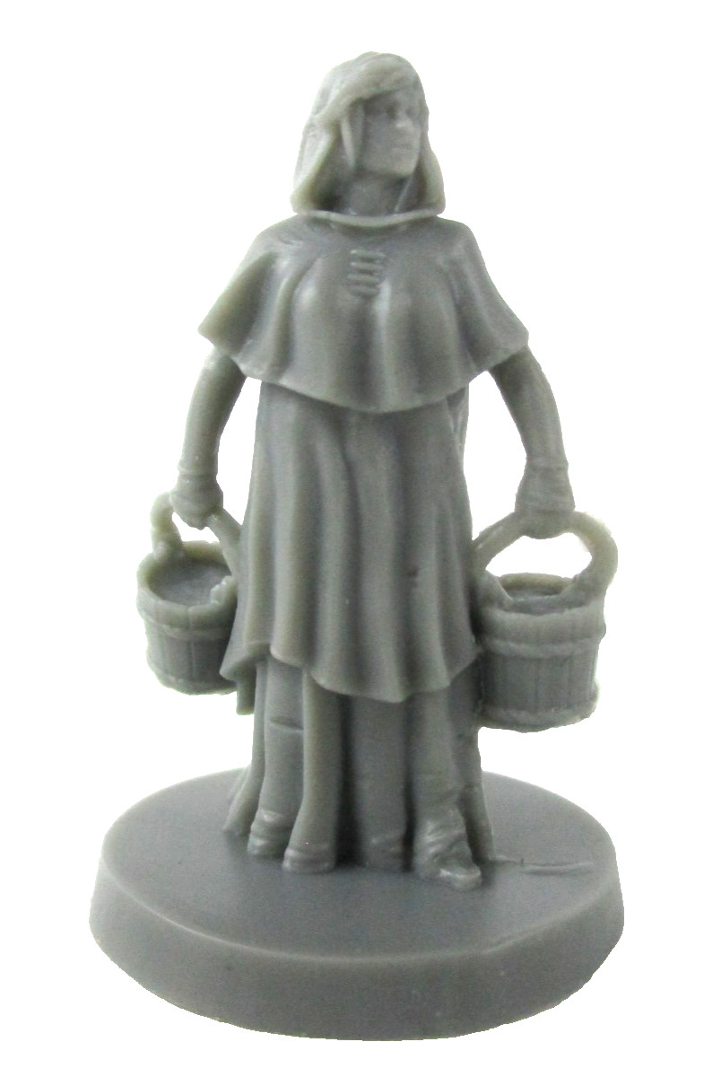 MYTHIC BATTLES Pantheon: Corinthia 5x FEMALE VILLAGER Minis & Cards NEW!!
