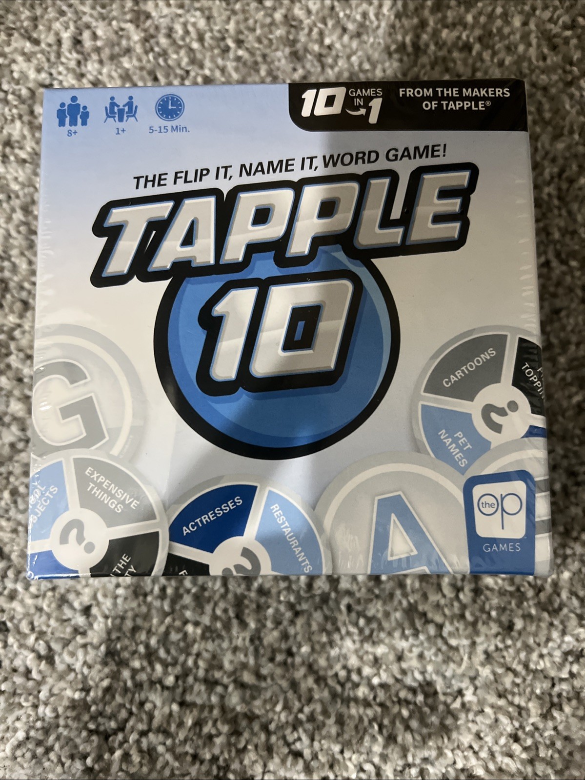 Tapple 10 [Board Game, 1-8 Players] NIB Still Shrink Wrapped