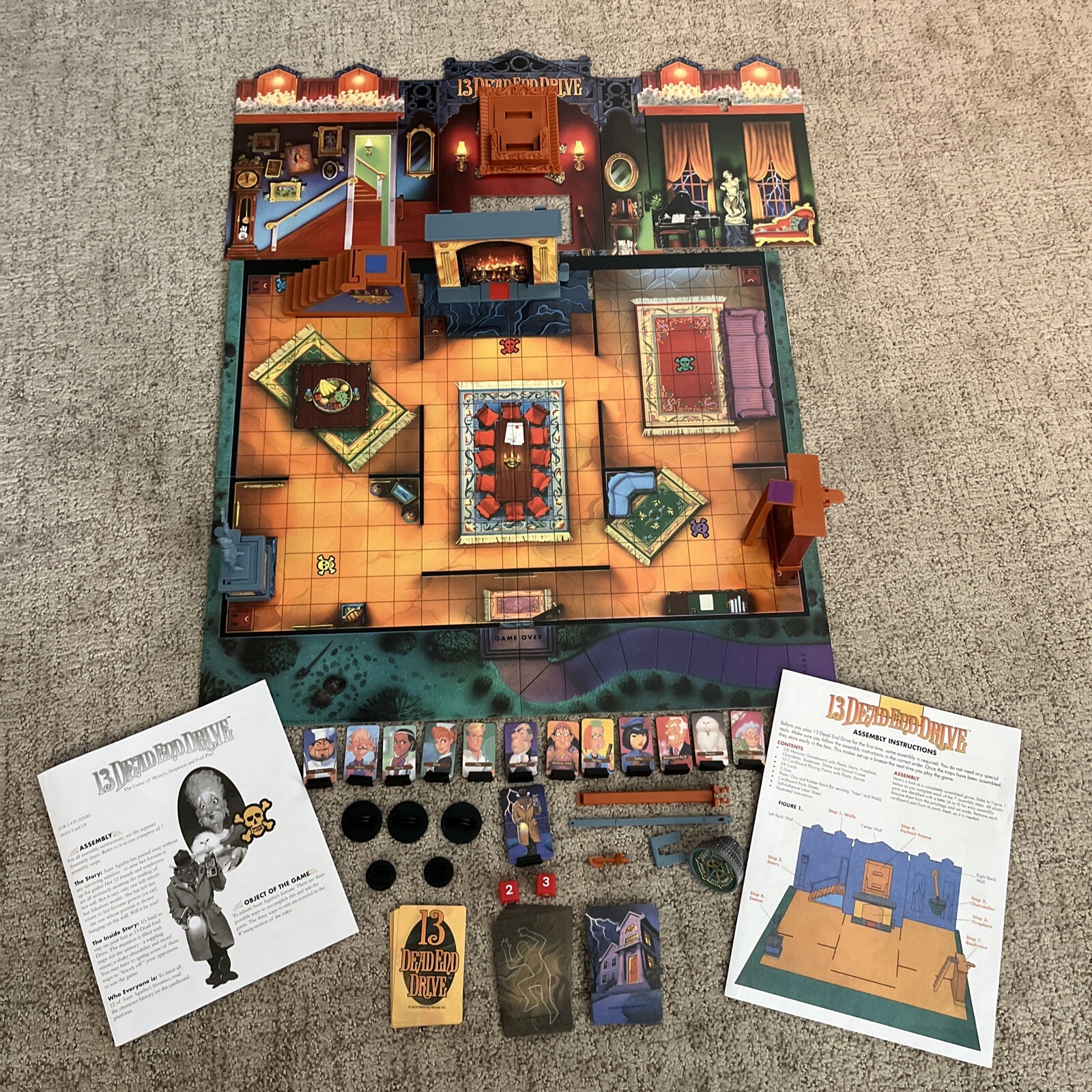 13 Dead End Drive Board Game, 25th Anniversary Edition.