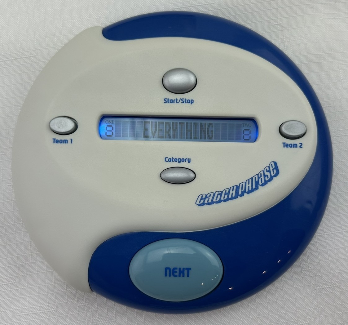 2004 Catch Phrase! Electronic Handheld Game by Parker Brothers Working Great
