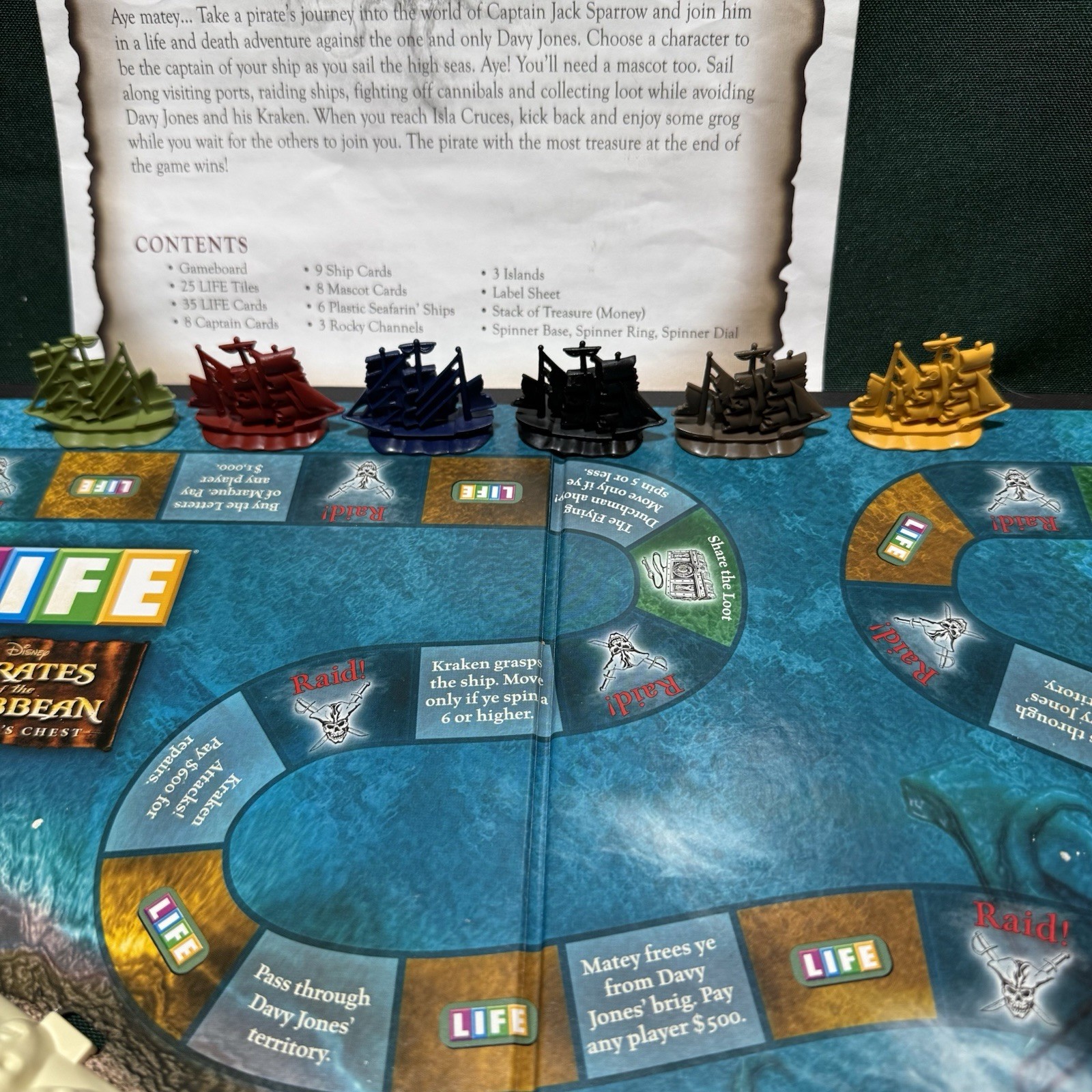 The Game of Life Pirates of the Caribbean 2005 – Dead Man’s Chest Complete