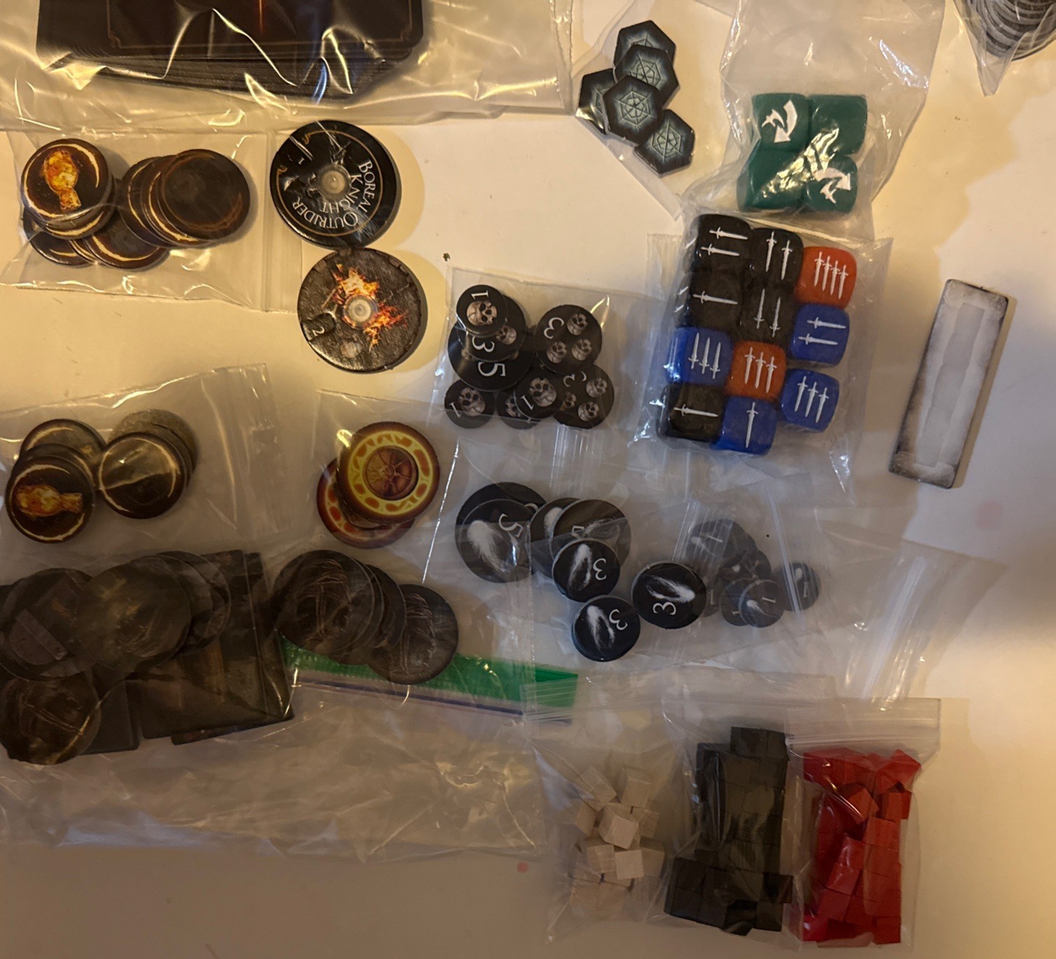 Dark Souls The Board Game Steamforged Games Used Incomplete 27 Minis Core Set