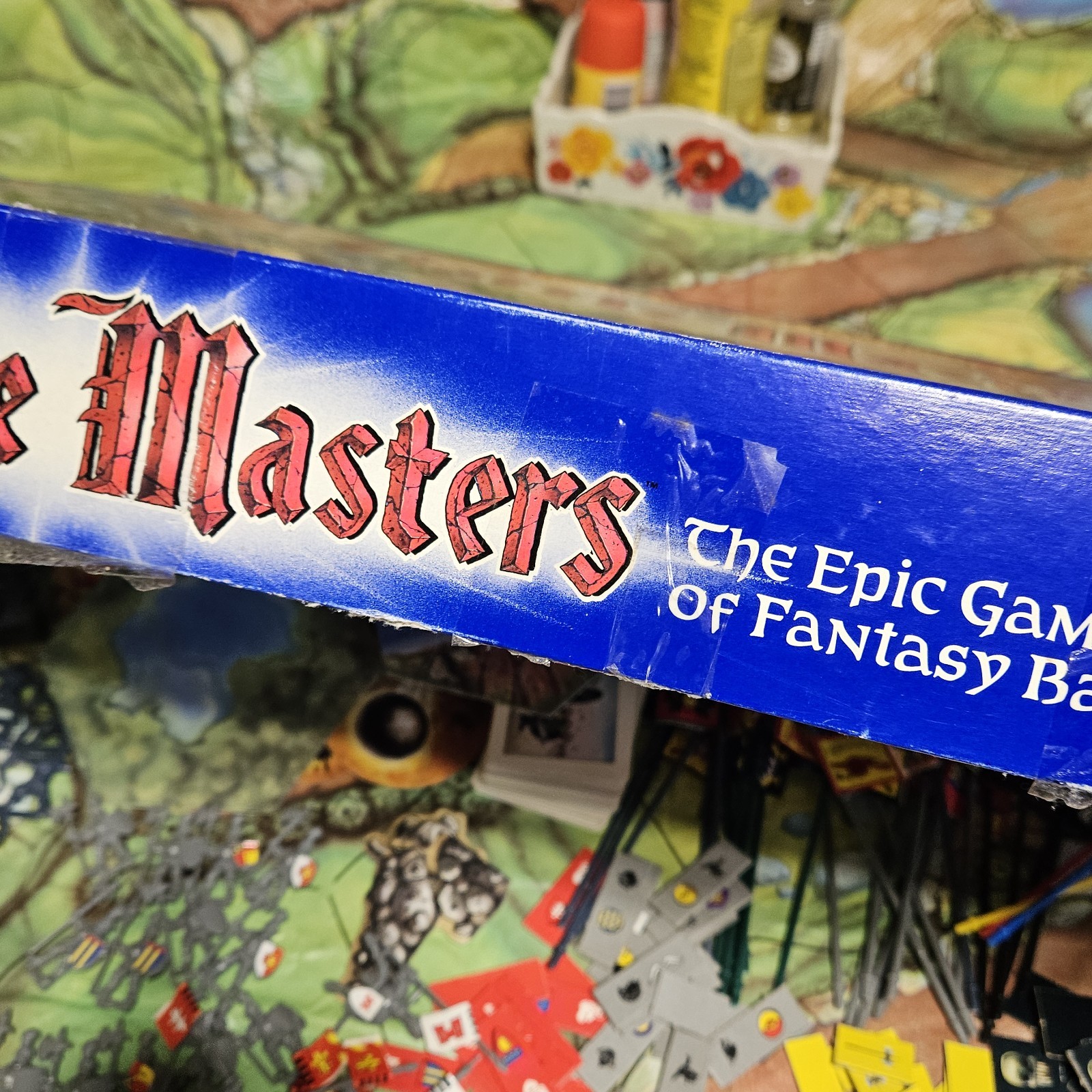 Battle Masters The Epic Game of Fantasy Battles1992 Milton Bradley Near Complete