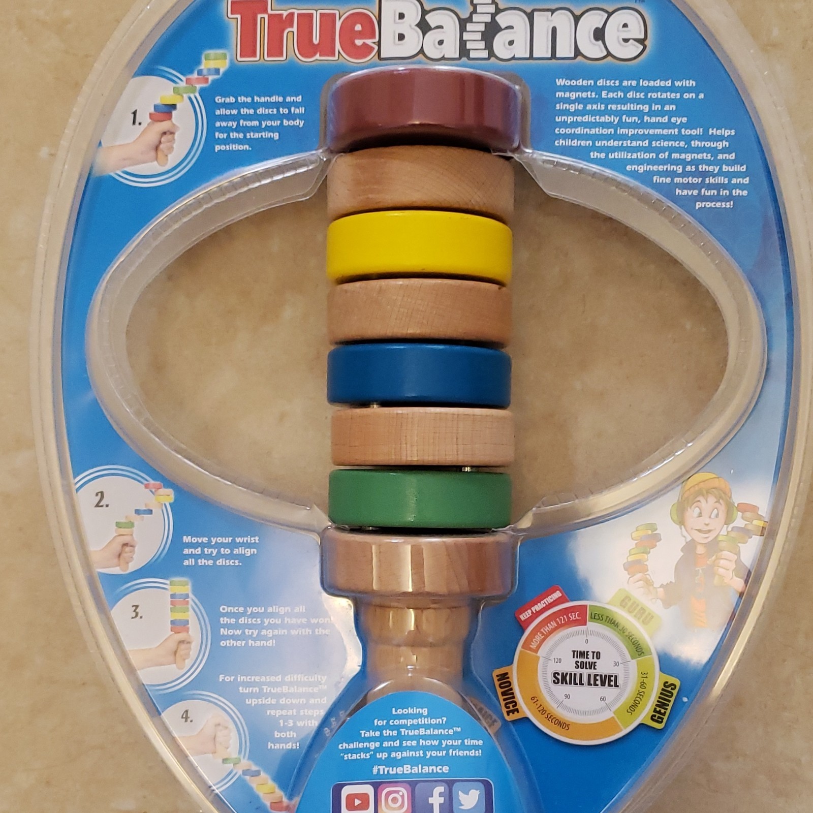 TrueBalance Coordination Skill & Action Game STEM