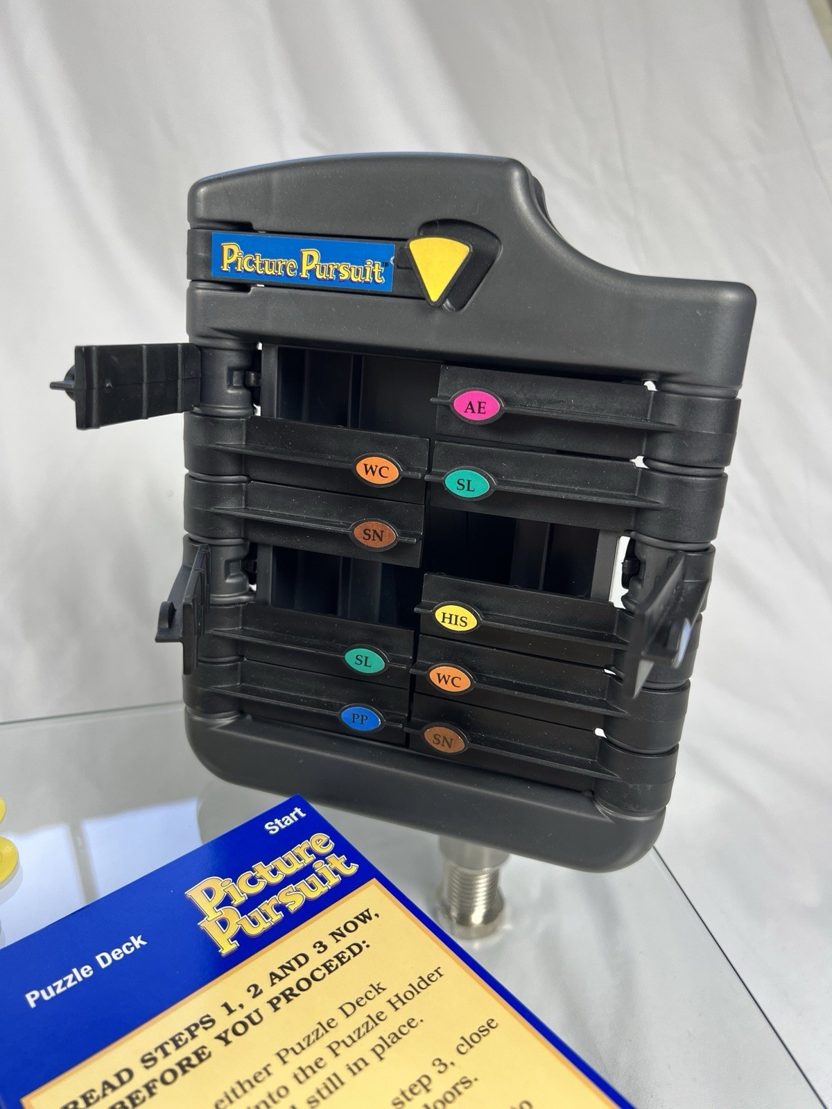 Picture Pursuit Board Game 1994 Parker Brothers Complete Vintage Trivia Puzzle