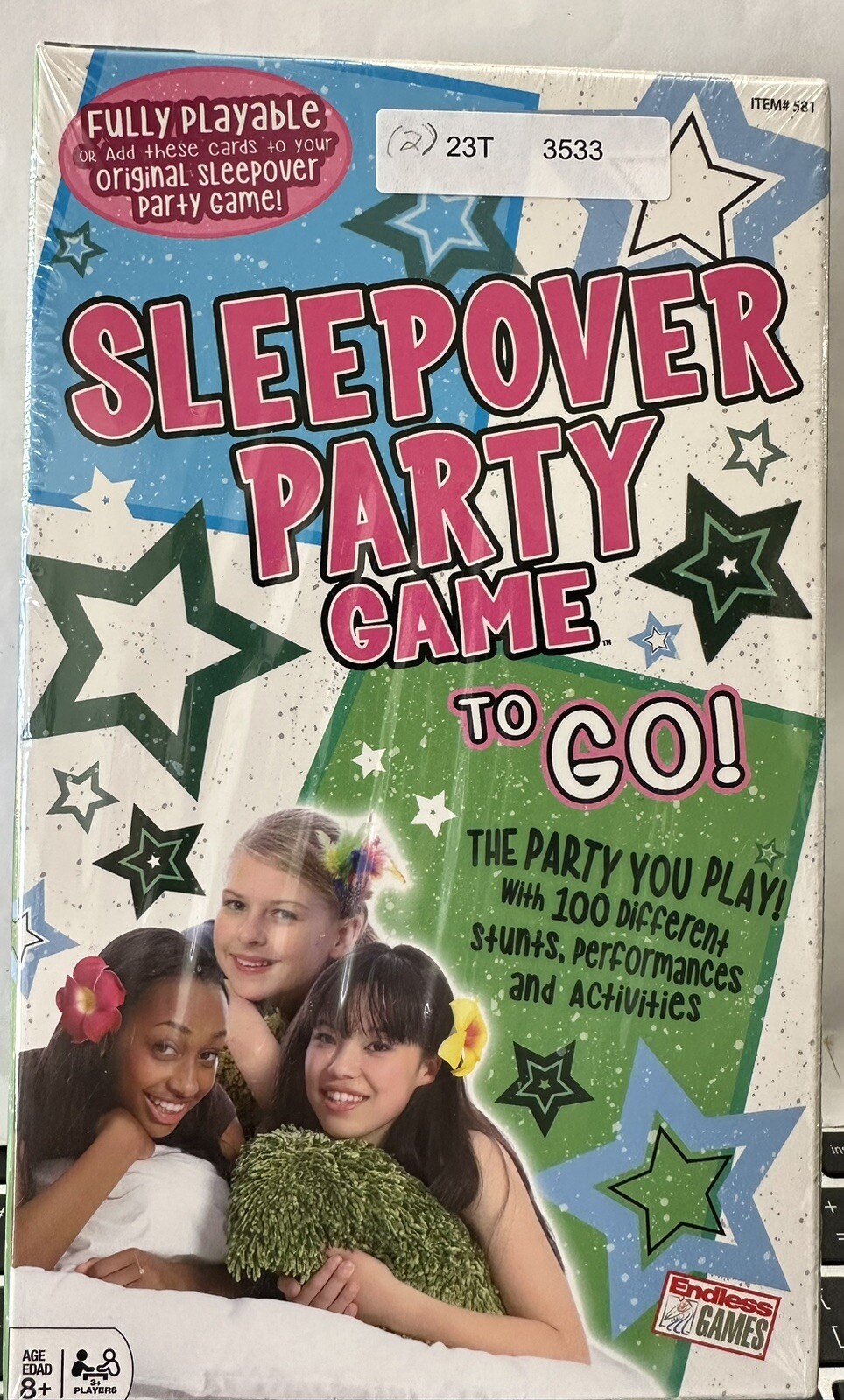Sleepover Party Game To Go! Fun Girls Night Game with 100 Activities! NEW
