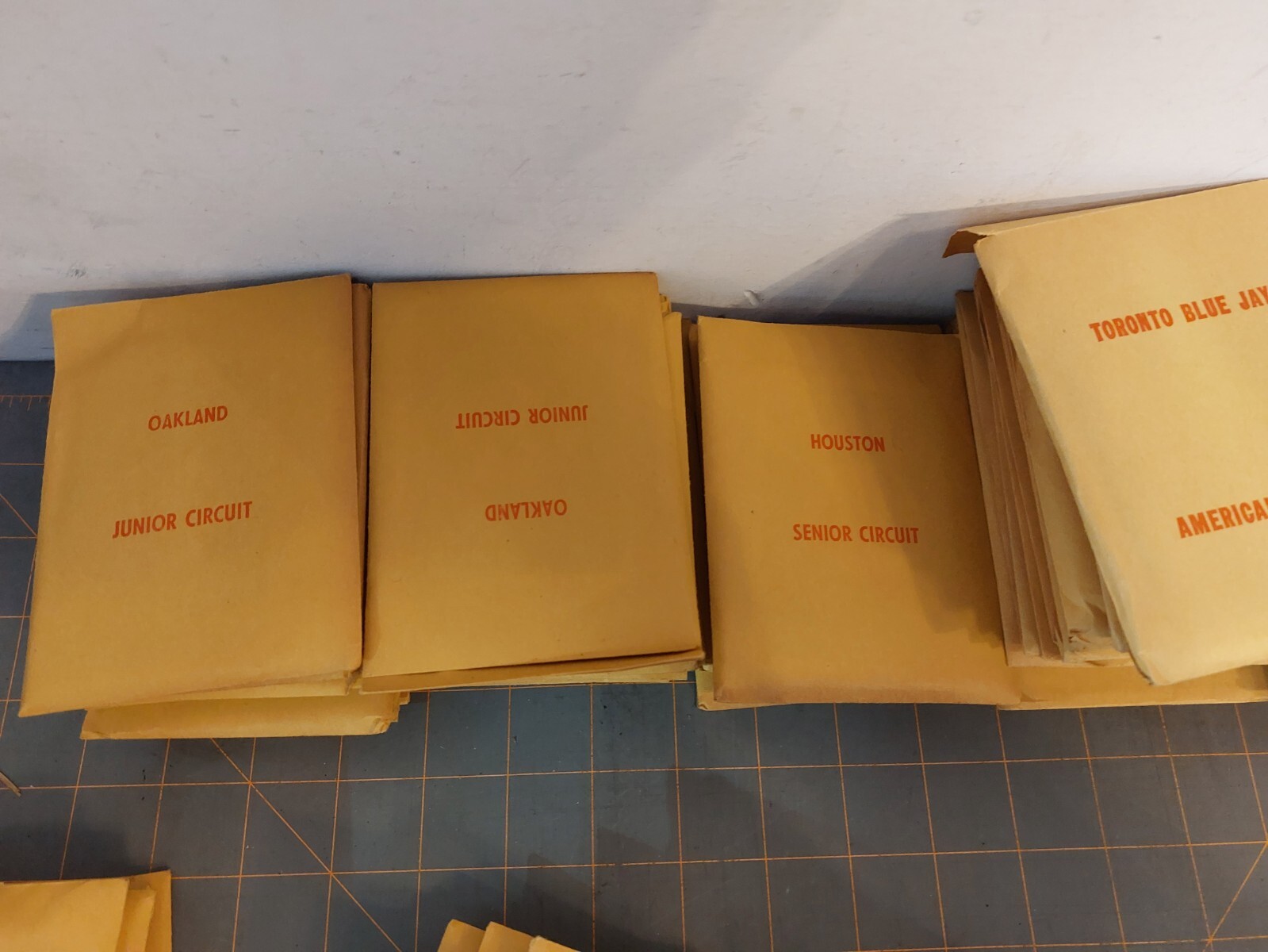 APBA Baseball Cards 1987 1988 1989 Player Cards Bulk Lot