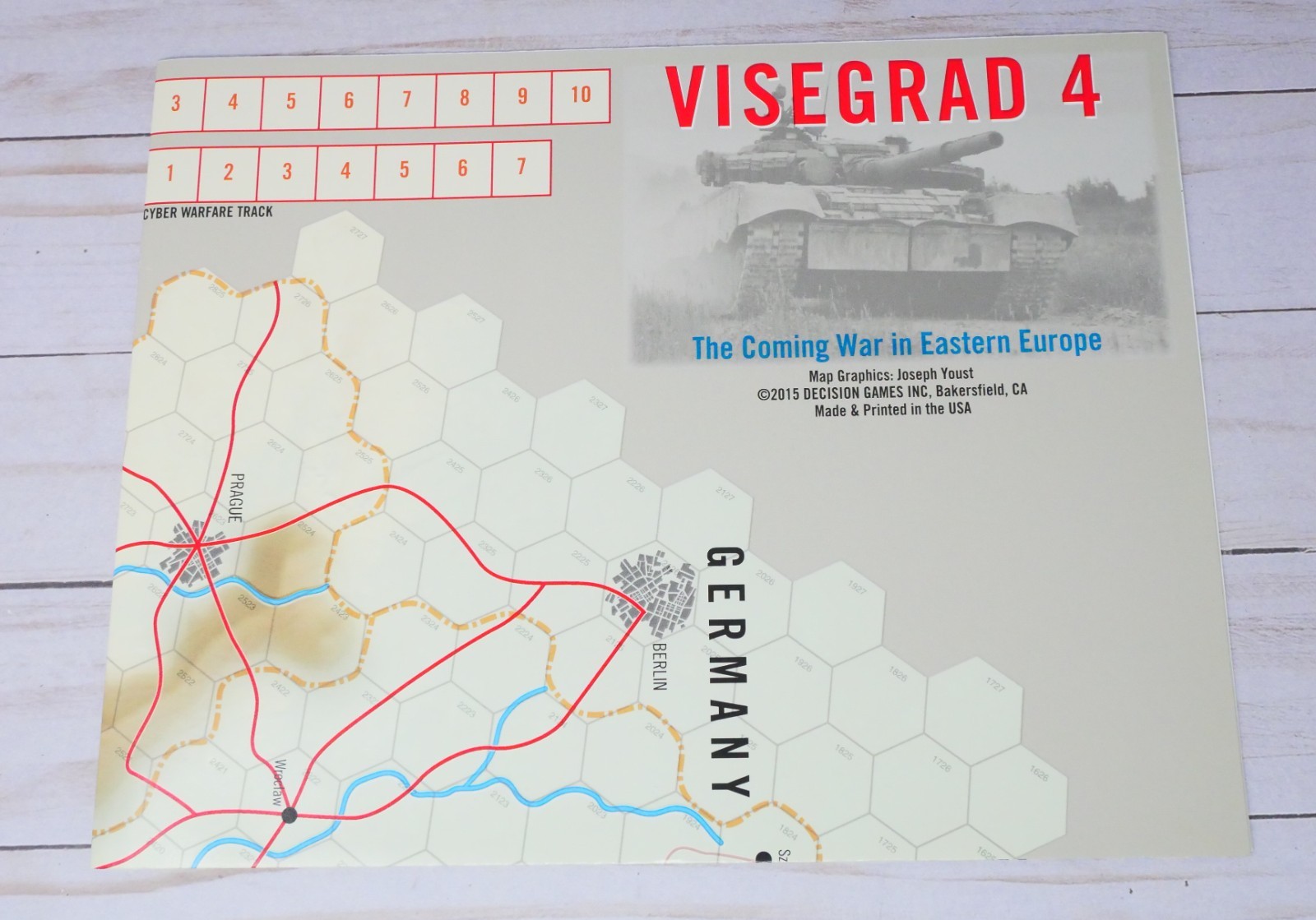 Modern War 16, Visegrad 4: The Coming War in Eastern Europe Game, Decision Games