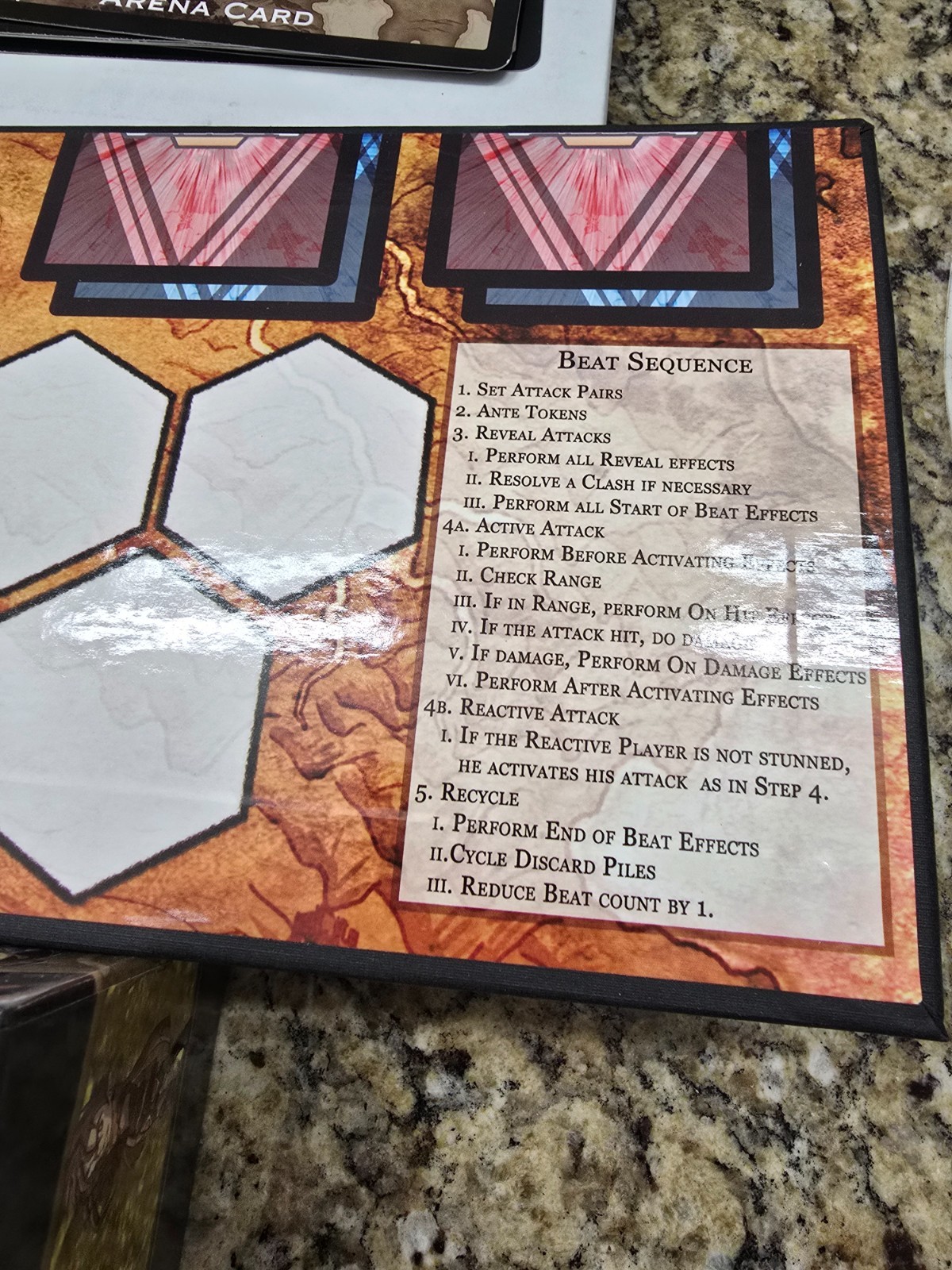 BATTLE CON War of Indines & Fate of the Indines Board Card Game w/ Poster