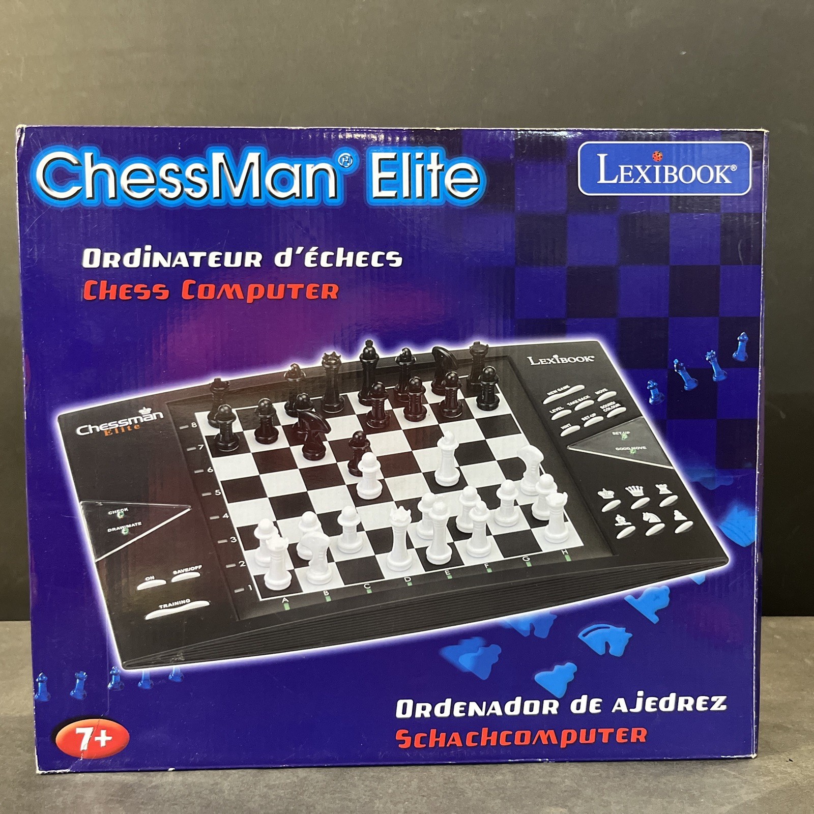 Lexibook, Chessman® Elite, Interactive Electronic Chess Game +, 64 Levels