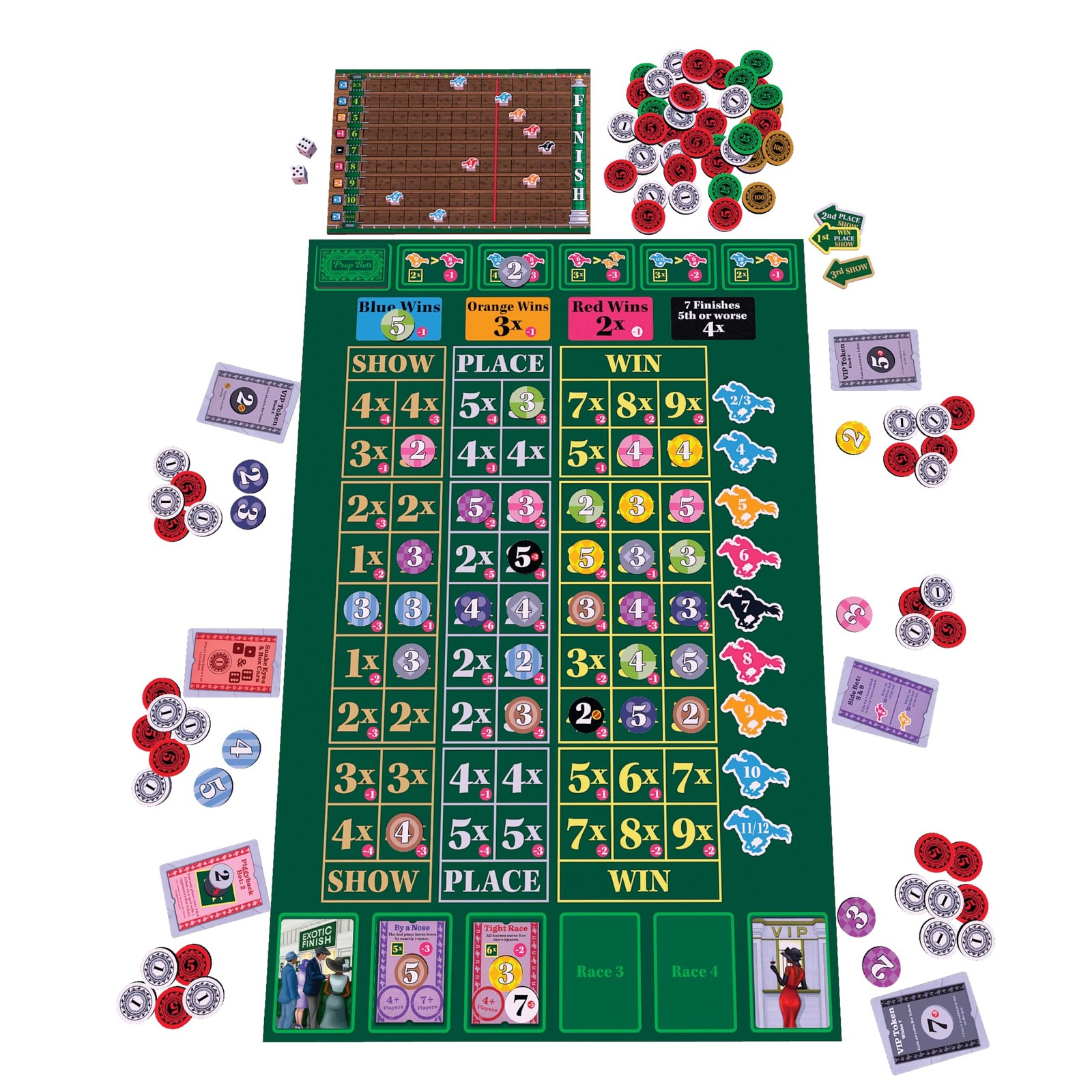 AEG Ready Set Bet | Head off to the Races | Betting & Bluffing | Real-Time Di…