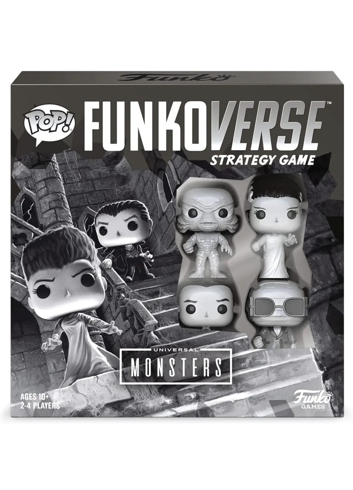 Funkoverse: Universal Monsters 100 4-Pack Styles May Vary