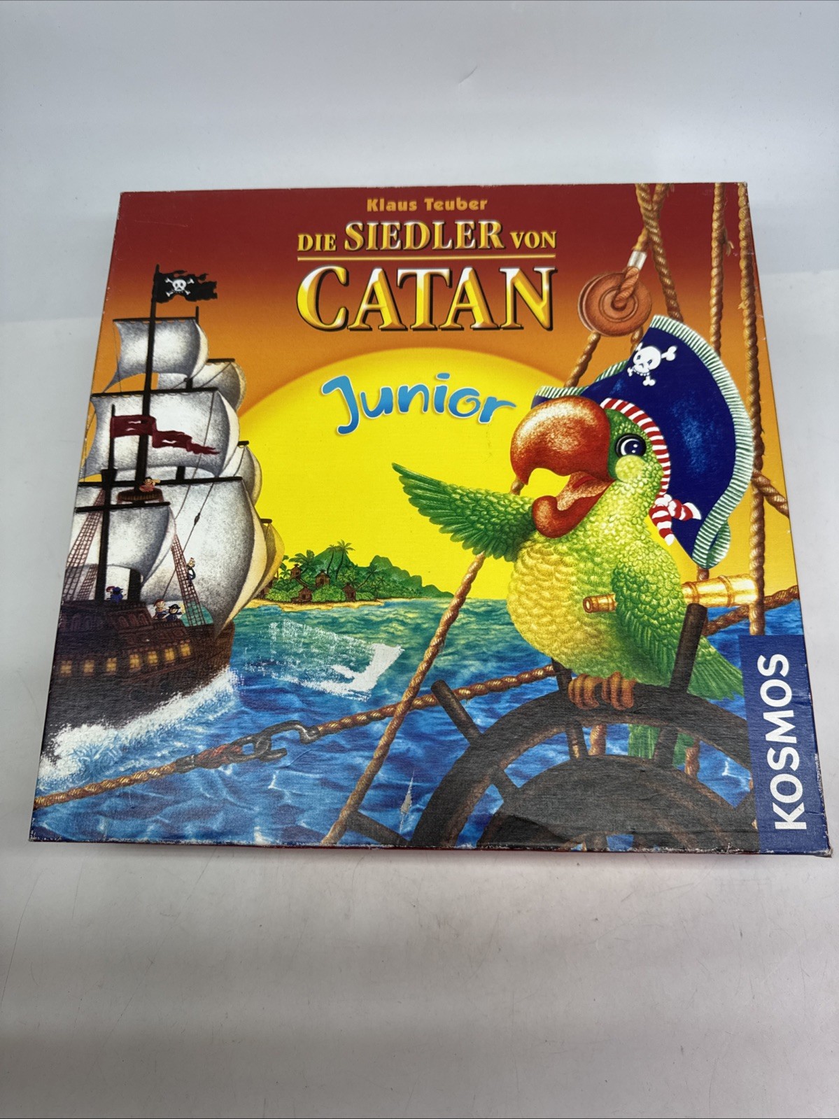 Brettspiel,Kinder,Die Siedler Von Catan Junior,gebraucht,Vintage,Komplett,Kosmos