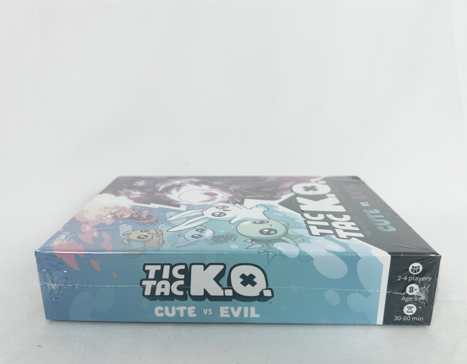 Tic Tac KO Cute vs Evil Card Game: Strategy & Creative Thinking by TeeTurtle